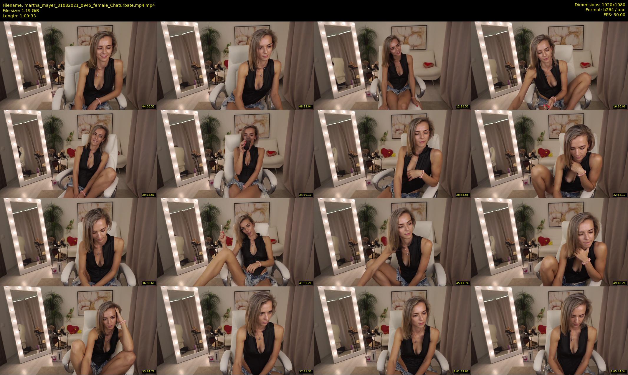 martha_mayer — 70 minute Chaturbate female cam show recording, 1080p, Aug 31, 2021