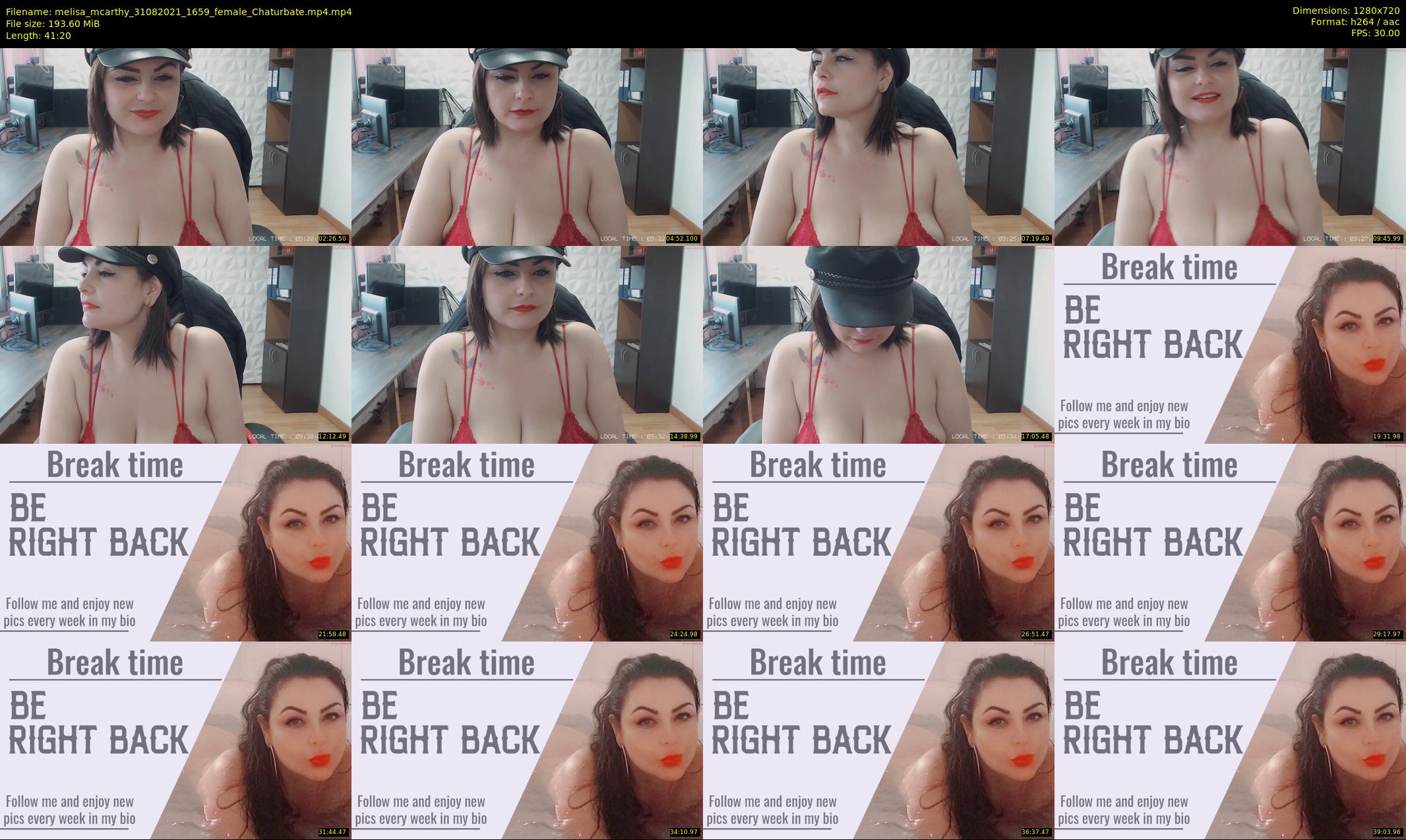 melisa_mcarthy — 42 minute Chaturbate couple cam show recording, 720p, Aug 31, 2021