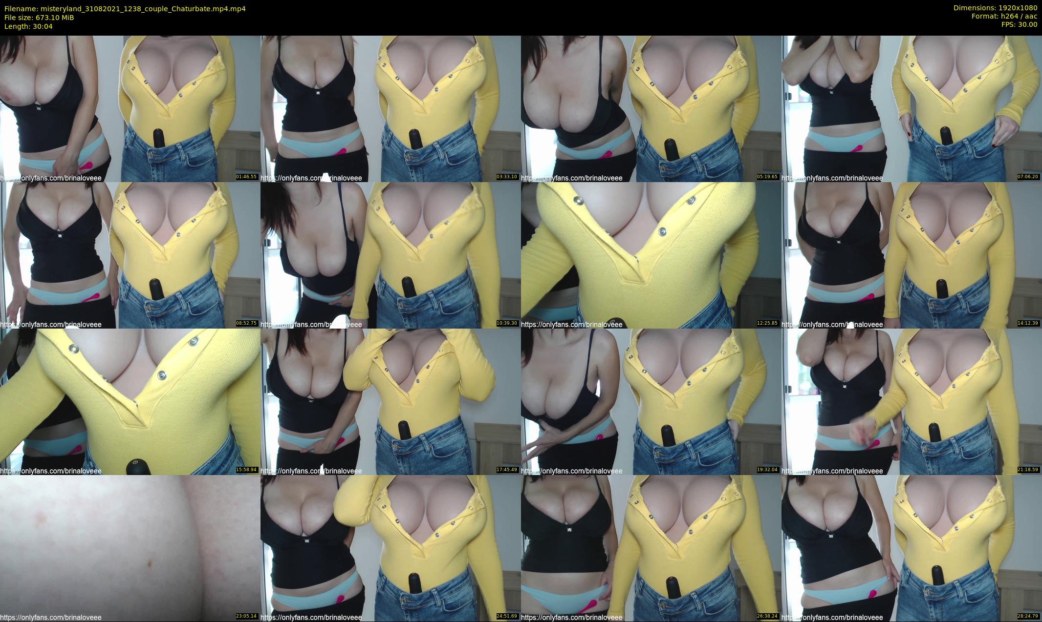 misteryland — 31 minute Chaturbate couple cam show recording, 1080p, Aug 31, 2021