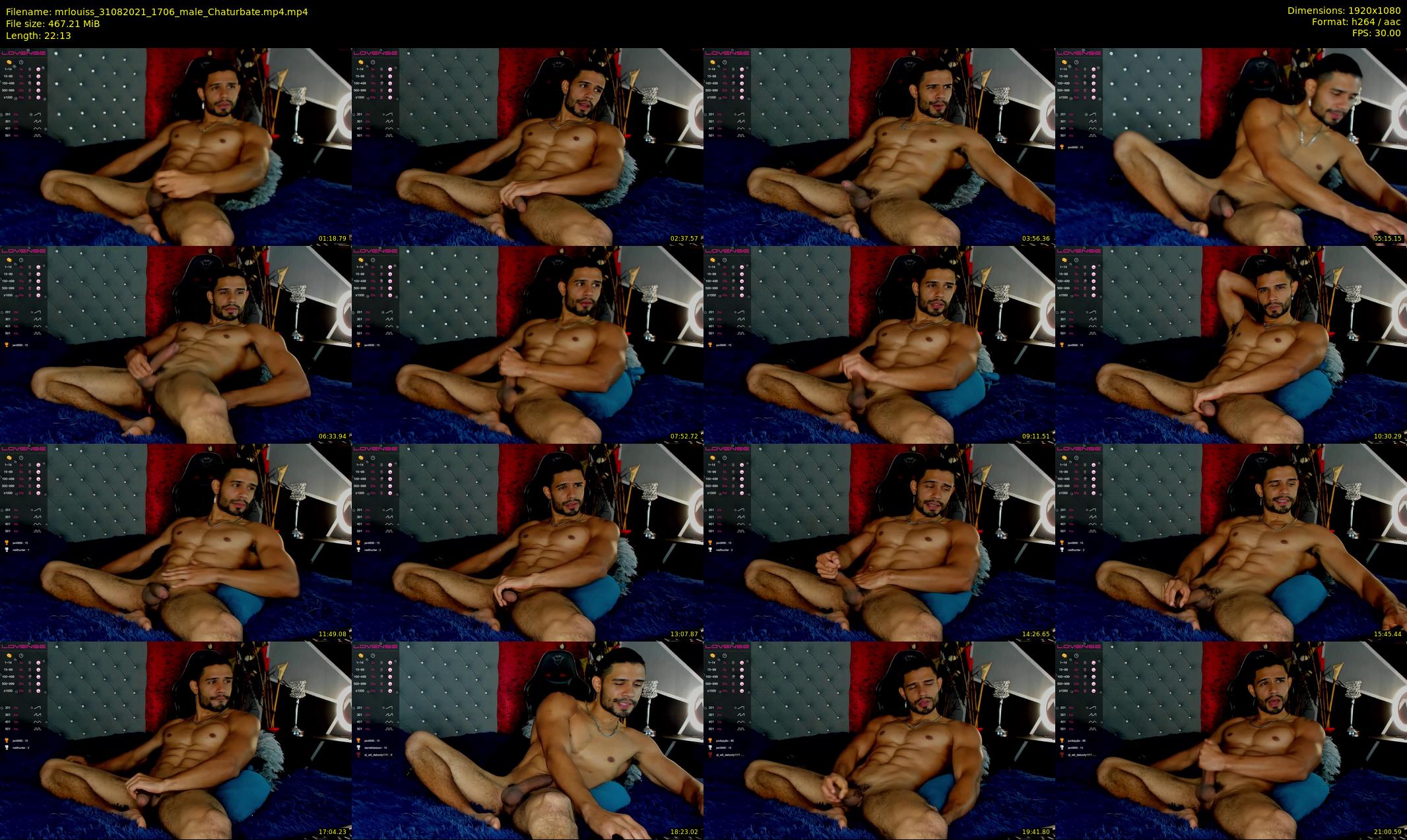mrlouiss — 23 minute Chaturbate male cam show recording, 1080p, Aug 31, 2021