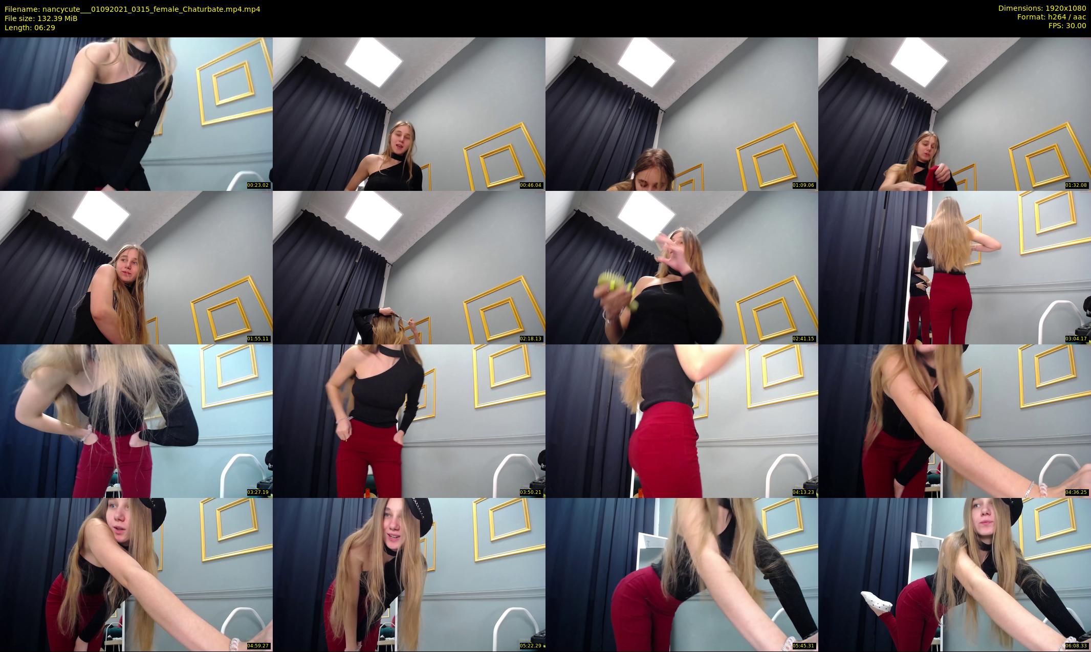 nancycute__ — 7 minute Chaturbate female cam show recording, 1080p, Sep 1, 2021