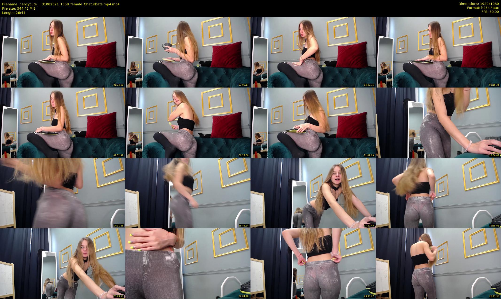 nancycute__ — 27 minute Chaturbate female cam show recording, 1080p, Aug 31, 2021