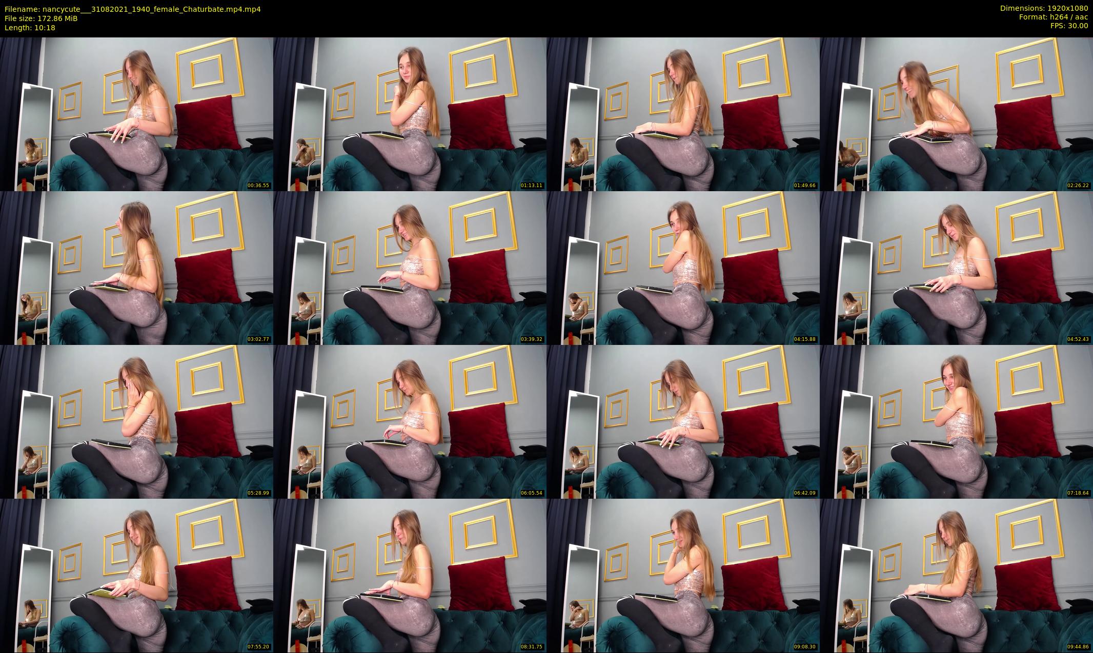 nancycute__ — 11 minute Chaturbate female cam show recording, 1080p, Aug 31, 2021