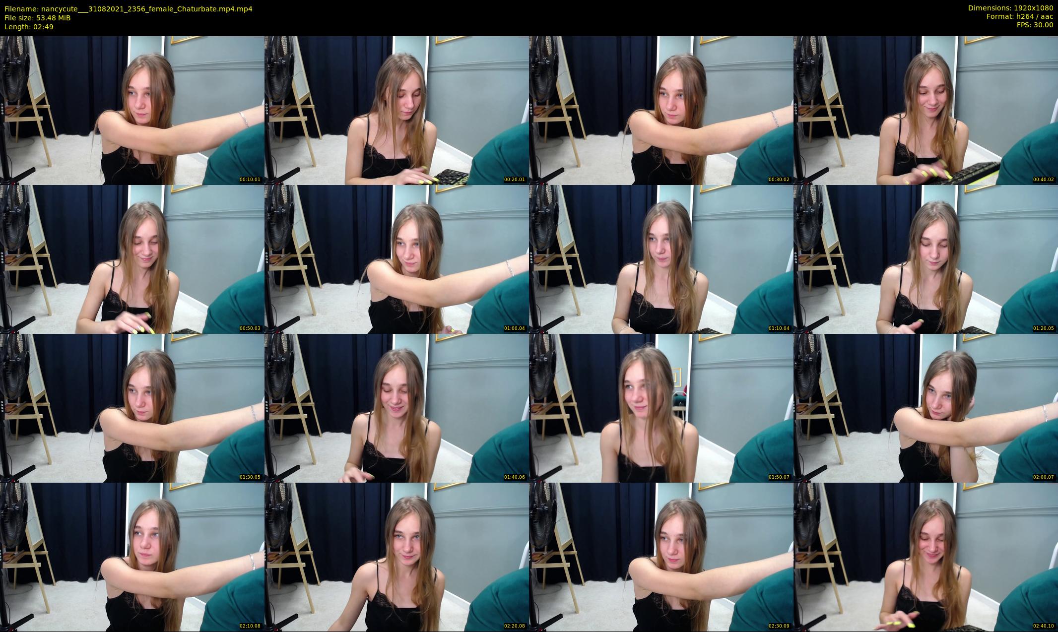 nancycute__ — 3 minute Chaturbate female cam show recording, 1080p, Aug 31, 2021