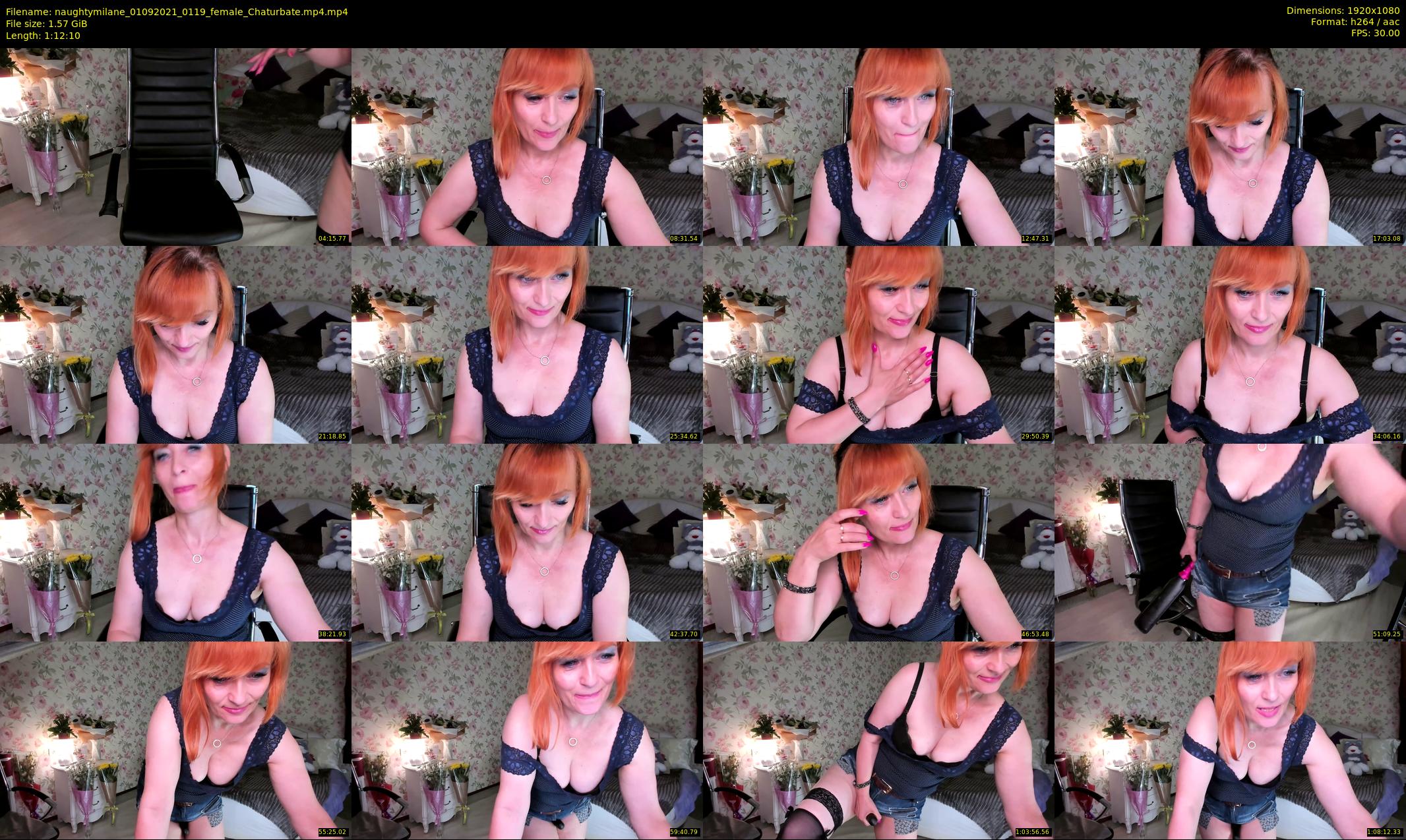 naughtymilane — 73 minute Chaturbate female cam show recording, 1080p, Sep 1, 2021