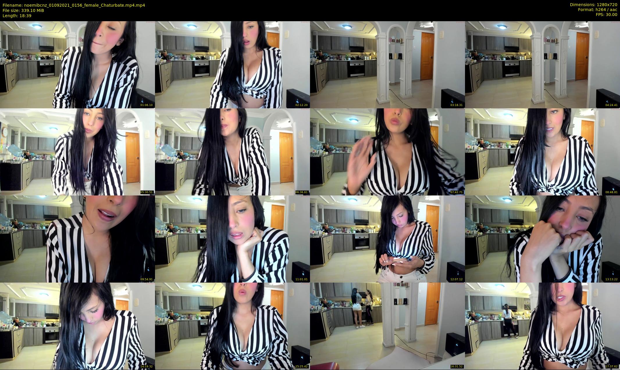 noemibcnz — 19 minute Chaturbate couple cam show recording, 720p, Sep 1, 2021