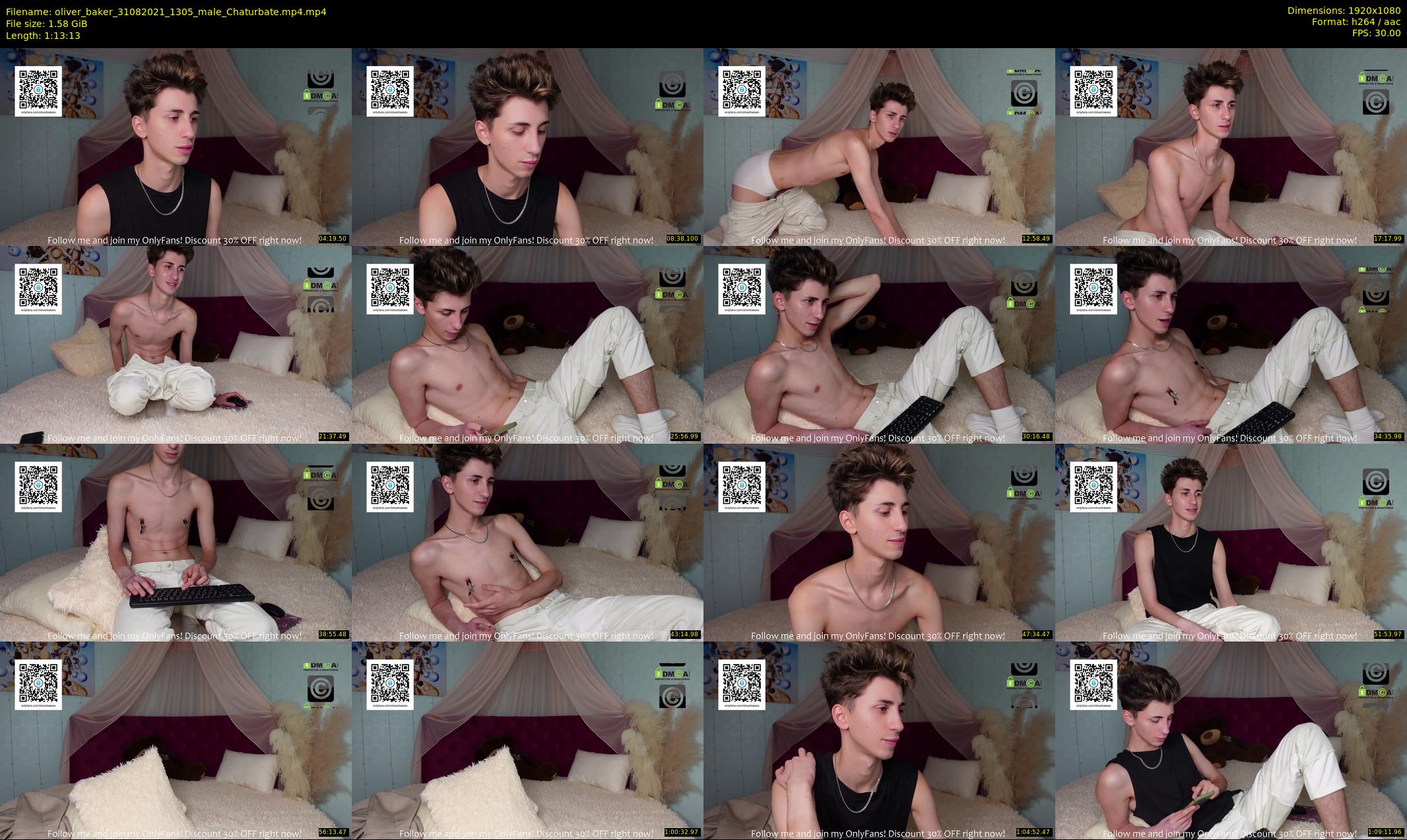 oliver_baker — 74 minute Chaturbate male cam show recording, 1080p, Aug 31, 2021