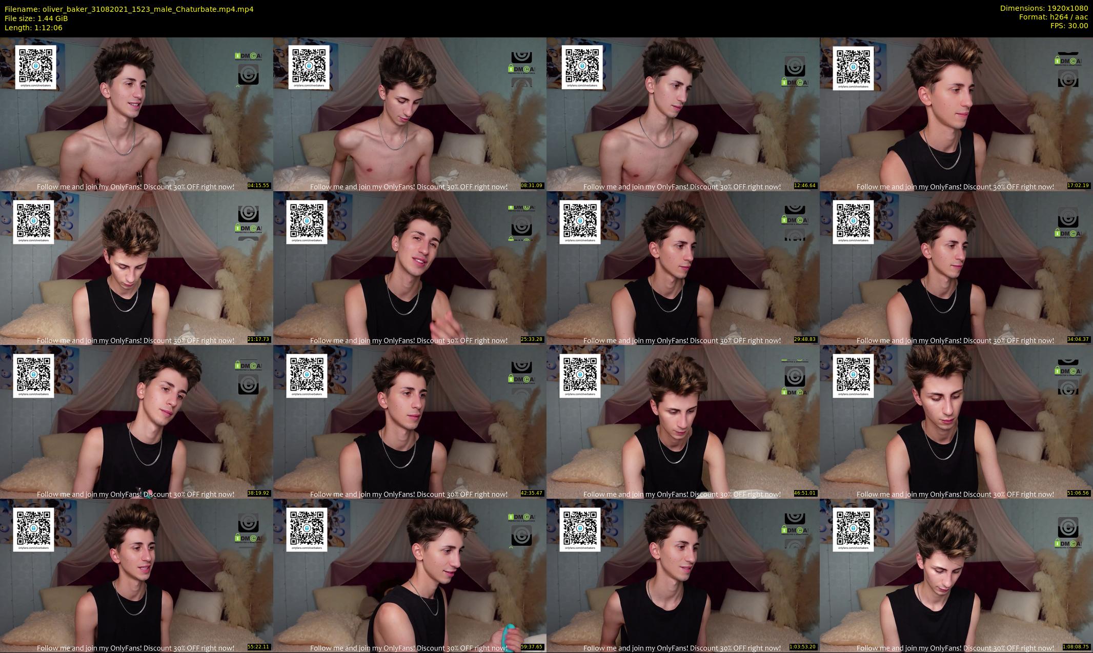 oliver_baker — 73 minute Chaturbate male cam show recording, 1080p, Aug 31, 2021