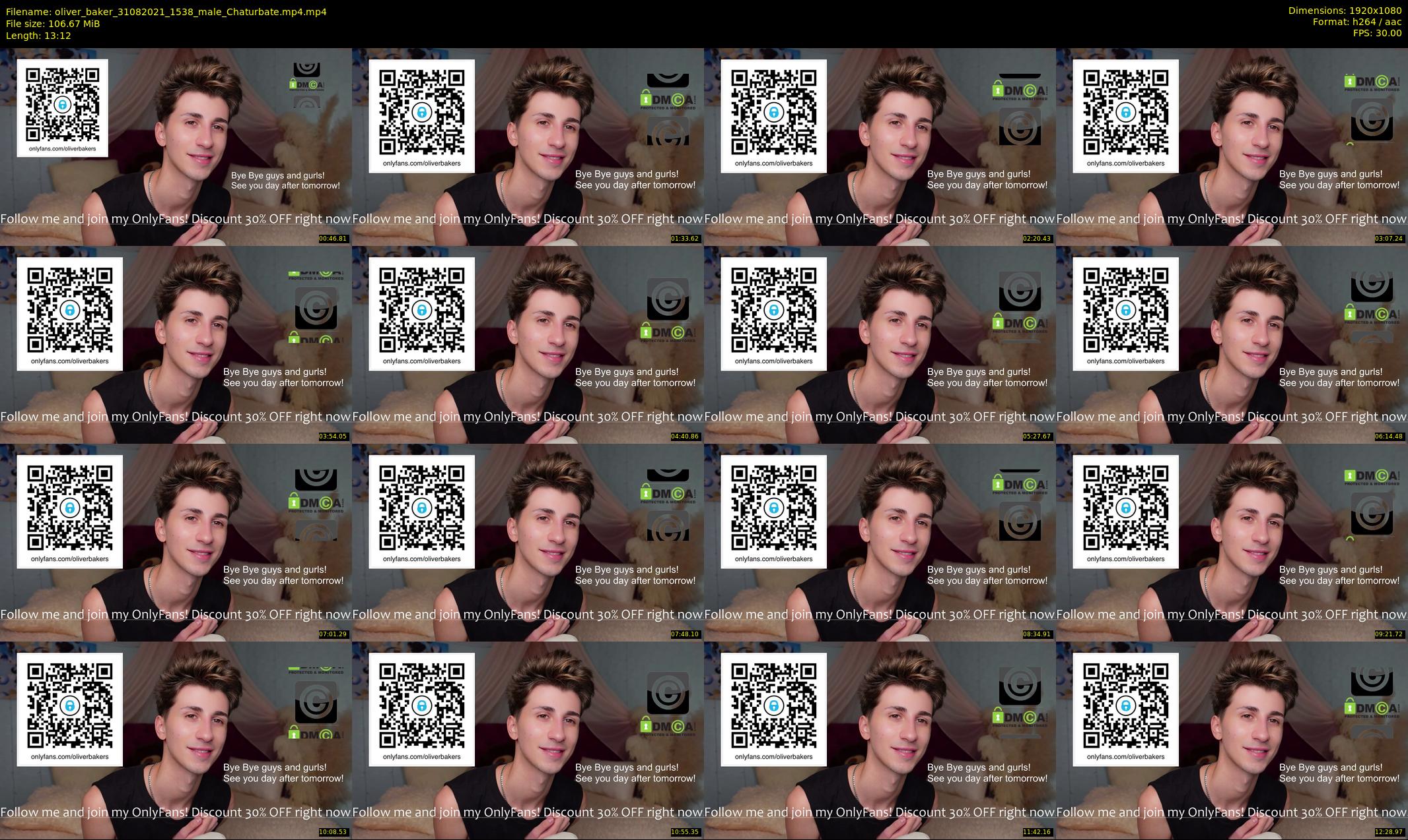 oliver_baker — 14 minute Chaturbate male cam show recording, 1080p, Aug 31, 2021