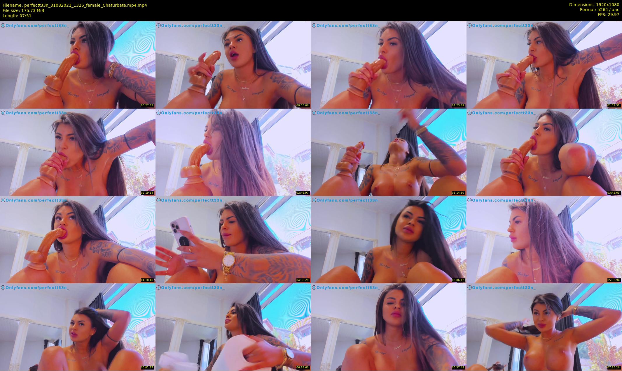 perfectt33n — 8 minute Chaturbate female cam show recording, 1080p, Aug 31, 2021