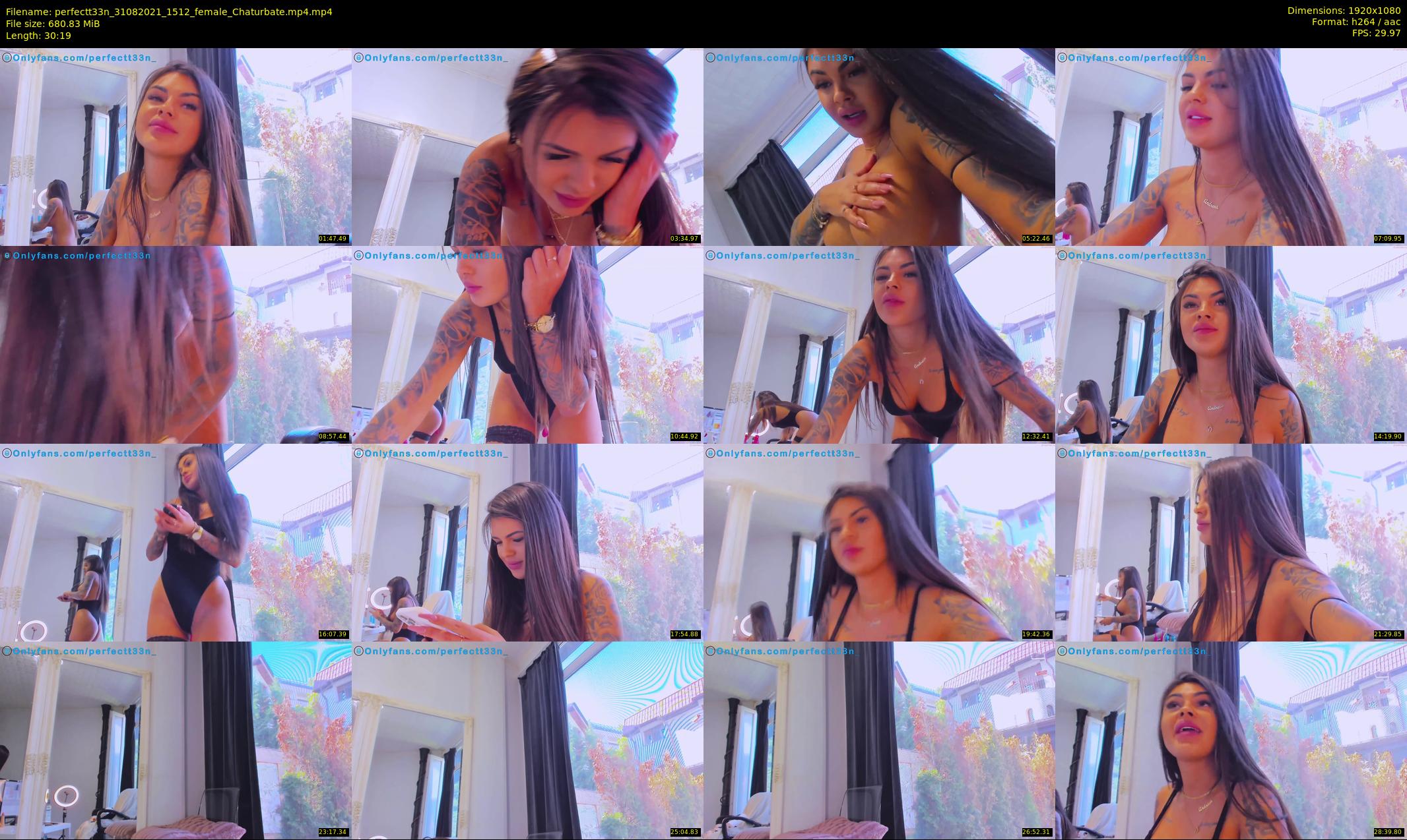 perfectt33n — 31 minute Chaturbate female cam show recording, 1080p, Aug 31, 2021