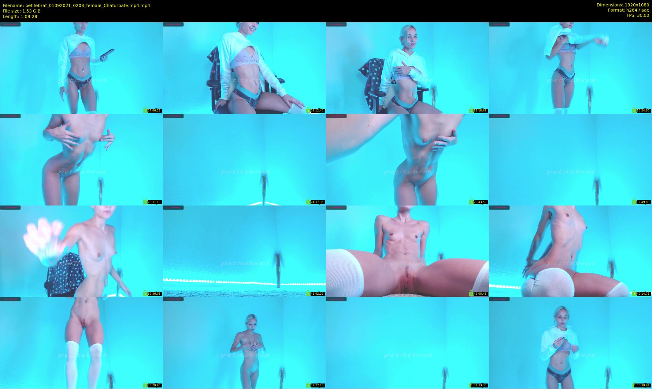 petitebrat — 70 minute Chaturbate female cam show recording, 1080p, Sep 1, 2021