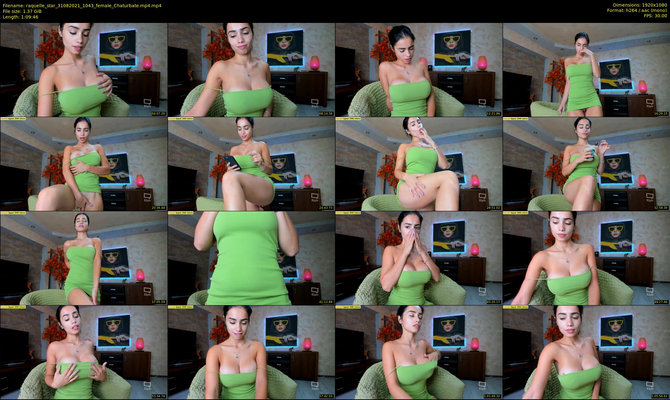 raquelle_star — 70 minute Chaturbate couple cam show recording, 1080p, Aug 31, 2021