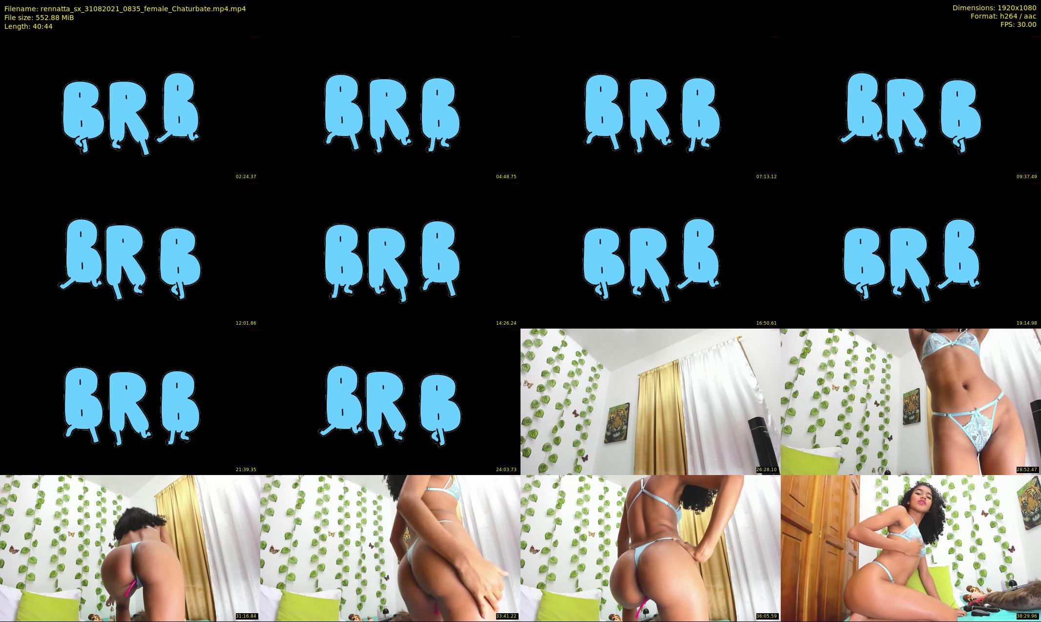 rennatta_sx — 41 minute Chaturbate female cam show recording, 1080p, Aug 31, 2021