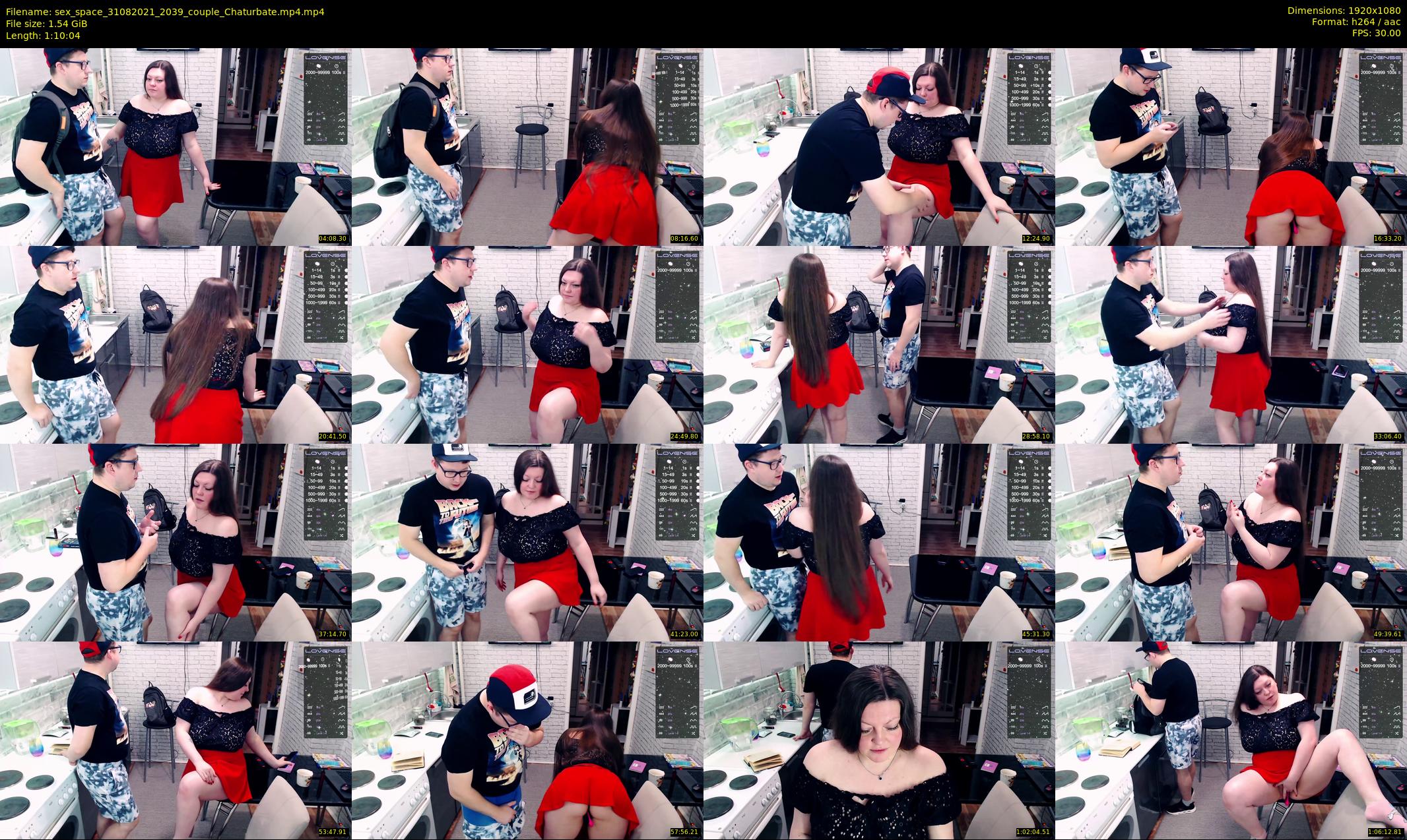 sex_space — 71 minute Chaturbate couple cam show recording, 1080p, Aug 31, 2021