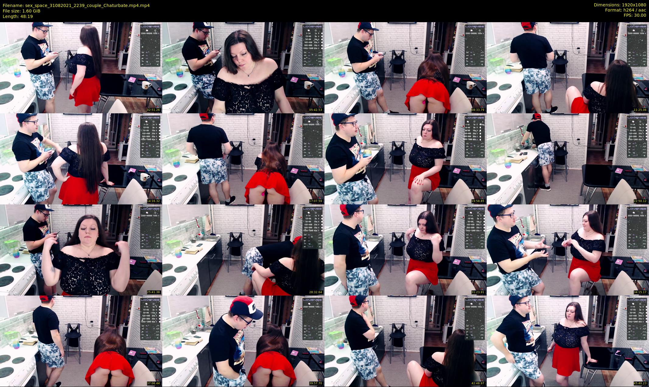 sex_space — 49 minute Chaturbate couple cam show recording, 1080p, Aug 31, 2021