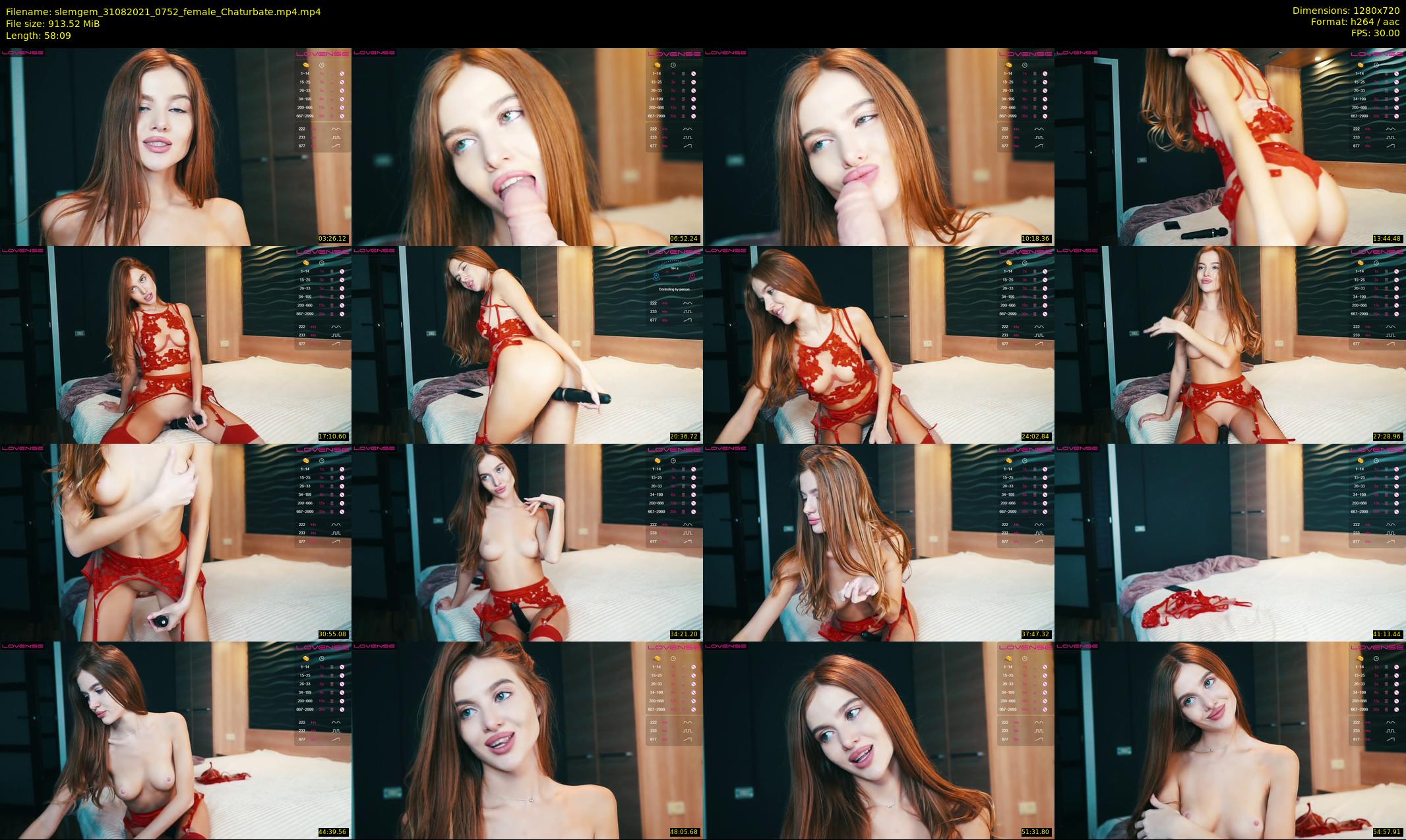 slemgem — 59 minute Chaturbate couple cam show recording, 720p, Aug 31, 2021