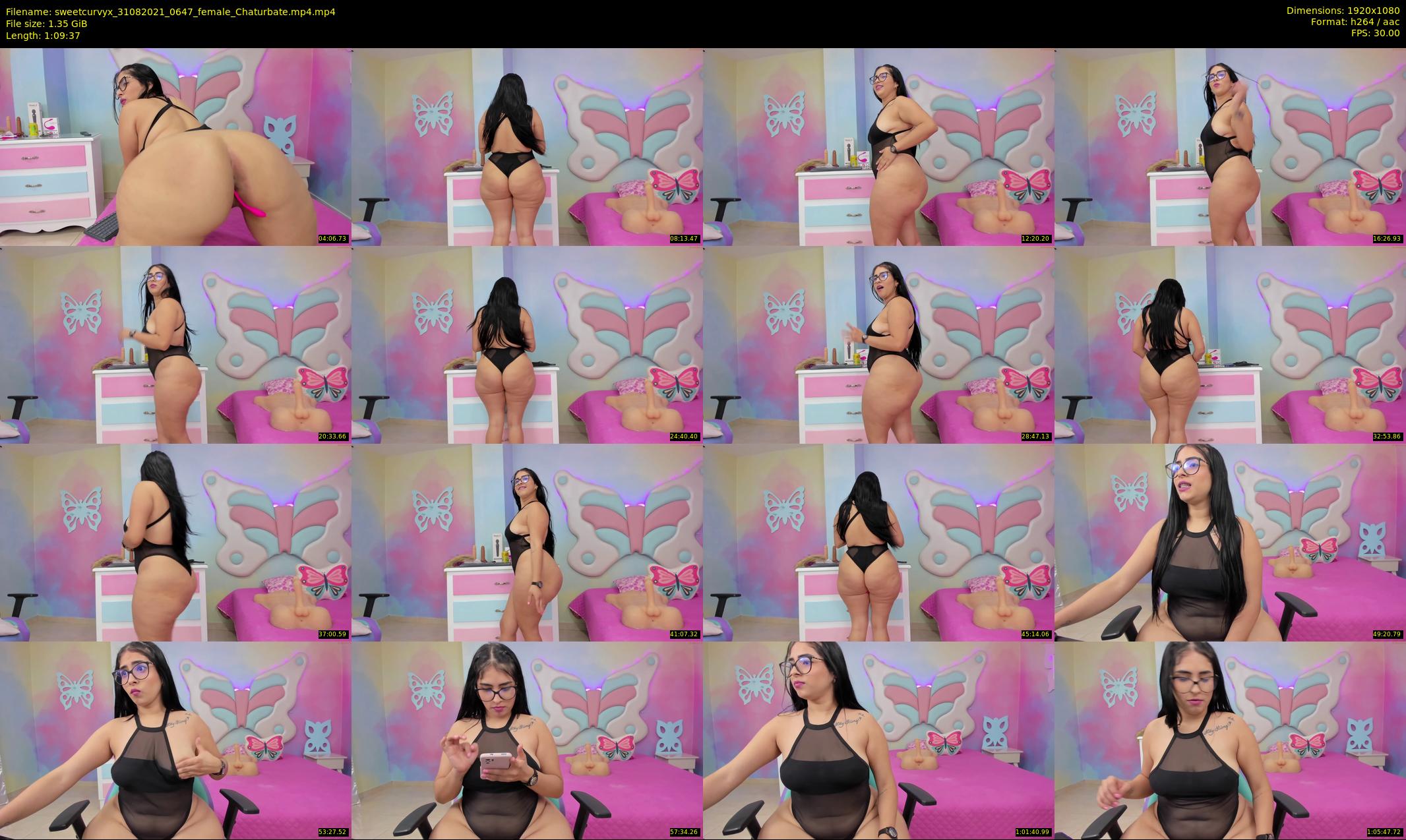 sweetcurvyx — 70 minute Chaturbate couple cam show recording, 1080p, Aug 31, 2021
