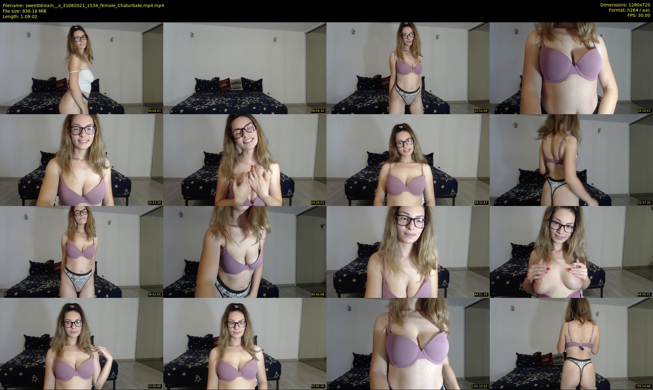 sweettdream__x — 70 minute Chaturbate female cam show recording, 720p, Aug 31, 2021
