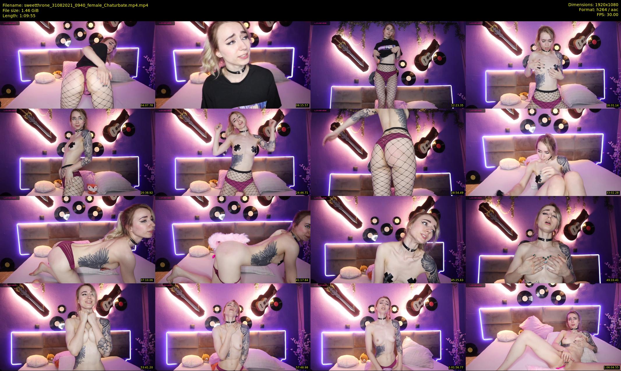 sweetthrone — 70 minute Chaturbate couple cam show recording, 1080p, Aug 31, 2021