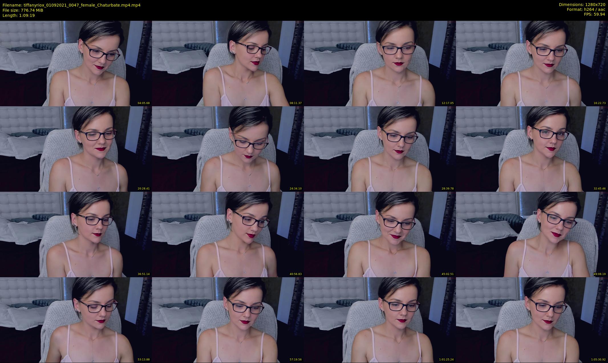 tiffanyriox — 70 minute Chaturbate female cam show recording, 720p, Sep 1, 2021