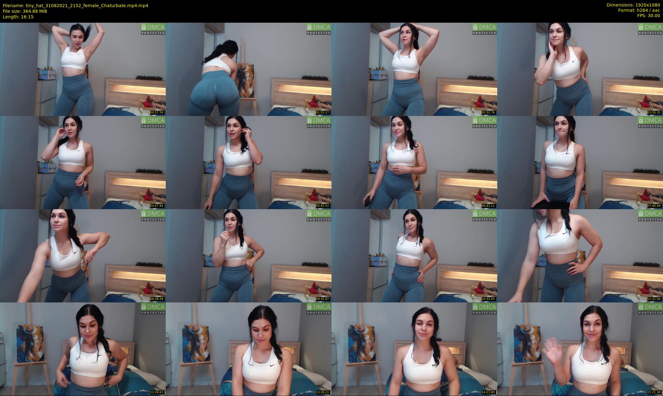 tiny_hat — 17 minute Chaturbate female cam show recording, 1080p, Aug 31, 2021