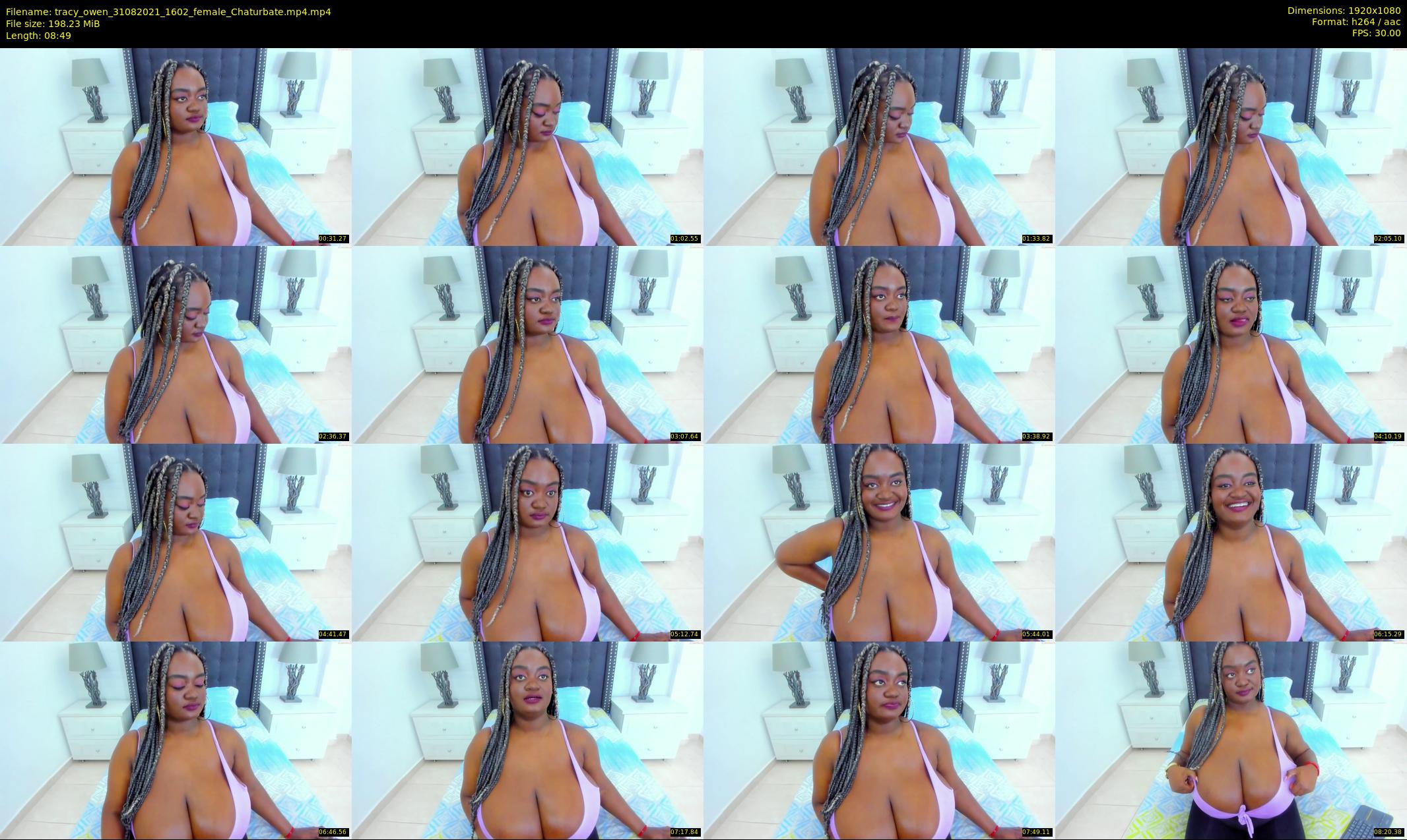 tracy_owen — 9 minute Chaturbate female cam show recording, 1080p, Aug 31, 2021