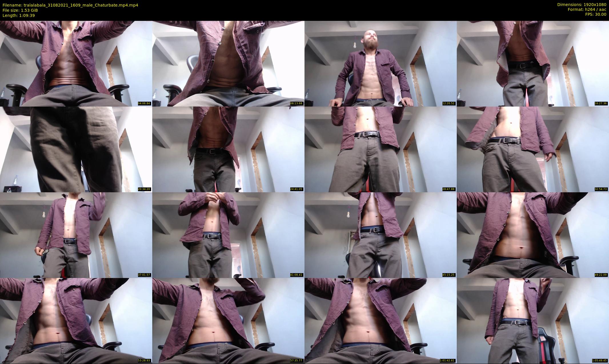 tralalabala — 70 minute Chaturbate male cam show recording, 1080p, Aug 31, 2021