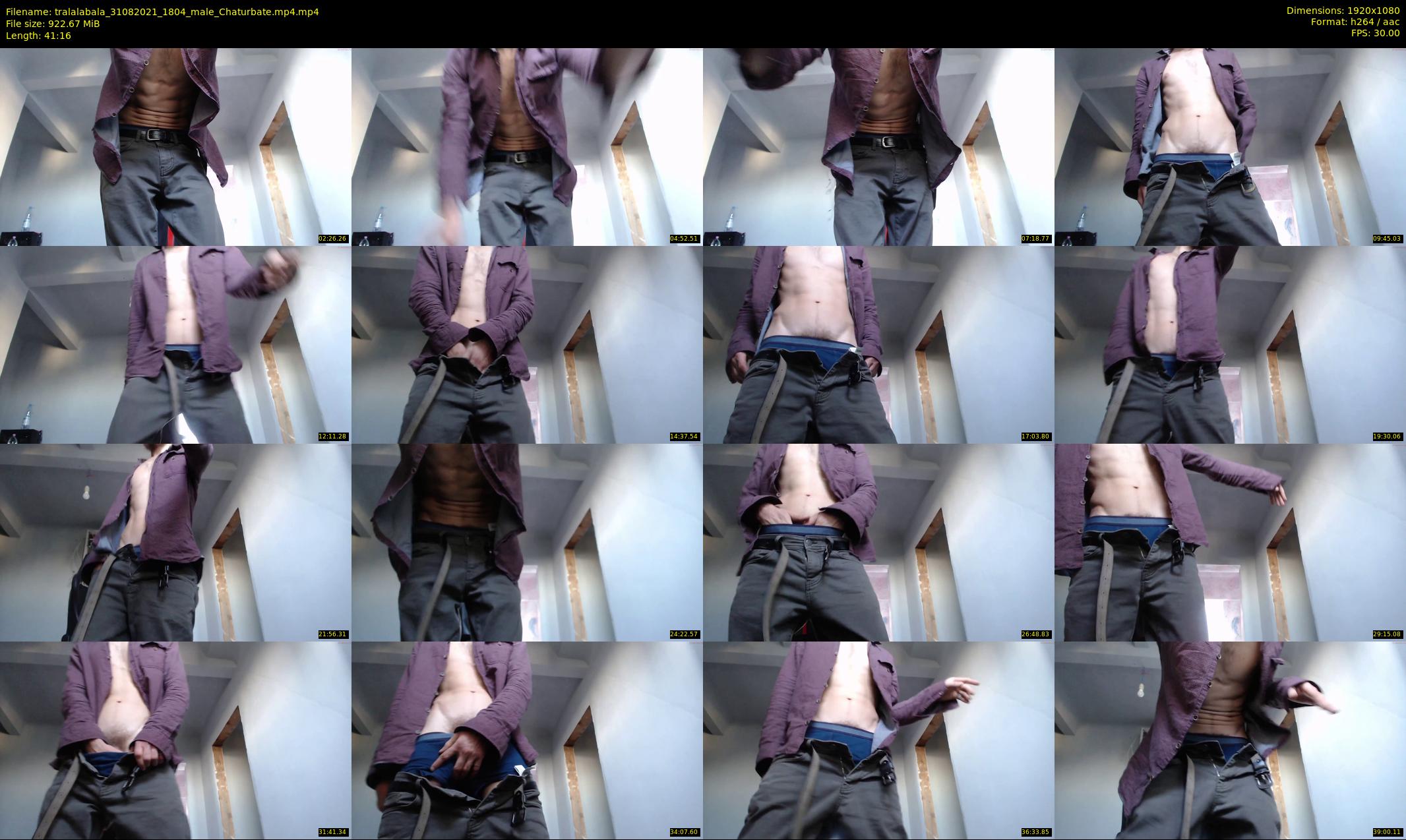 tralalabala — 42 minute Chaturbate male cam show recording, 1080p, Aug 31, 2021