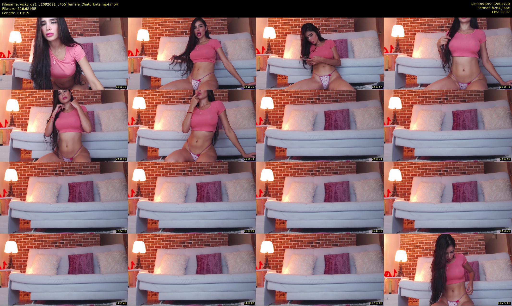 vicky_g21 — 71 minute Chaturbate female cam show recording, 720p, Sep 1, 2021