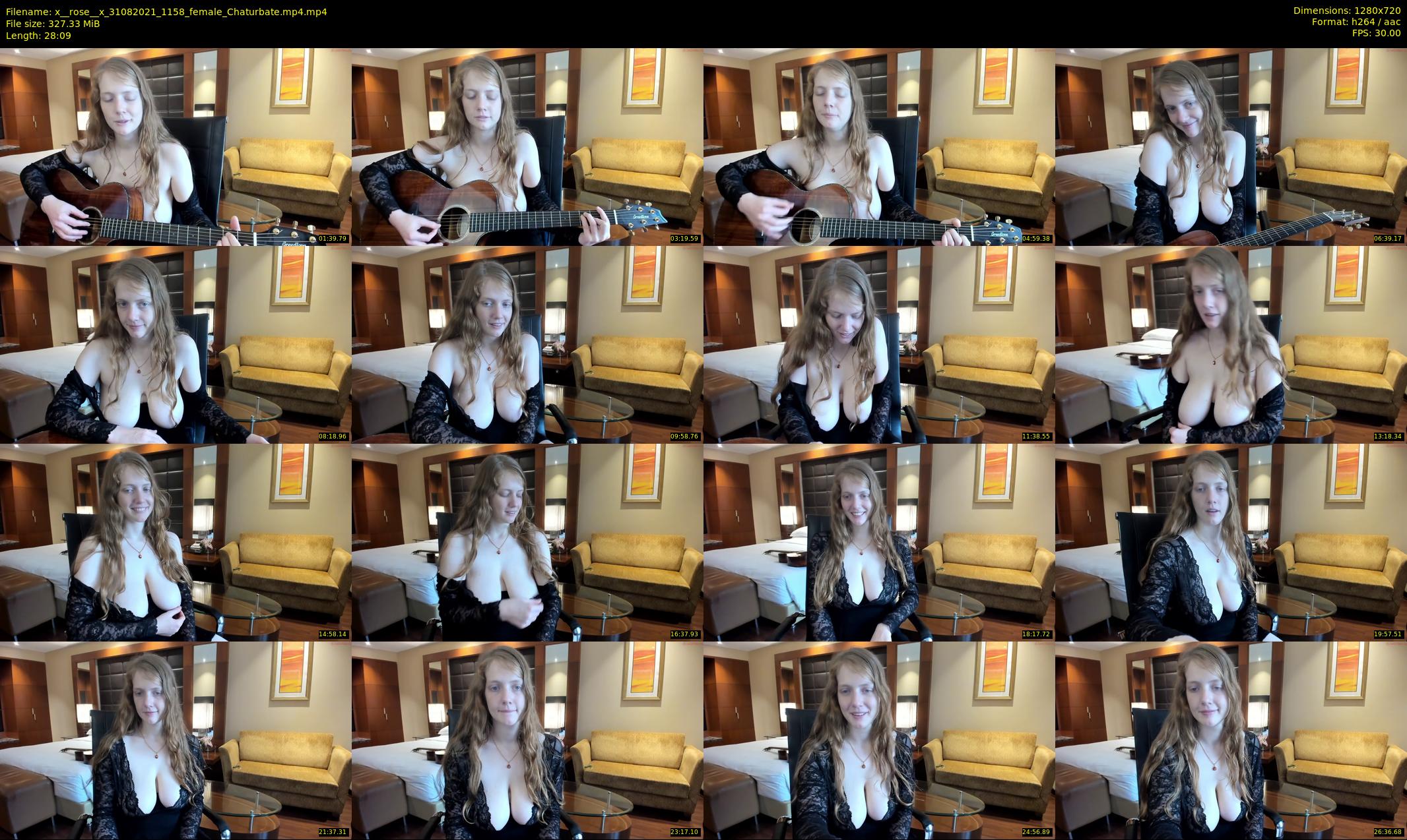 x__rose__x — 29 minute Chaturbate female cam show recording, 720p, Aug 31, 2021