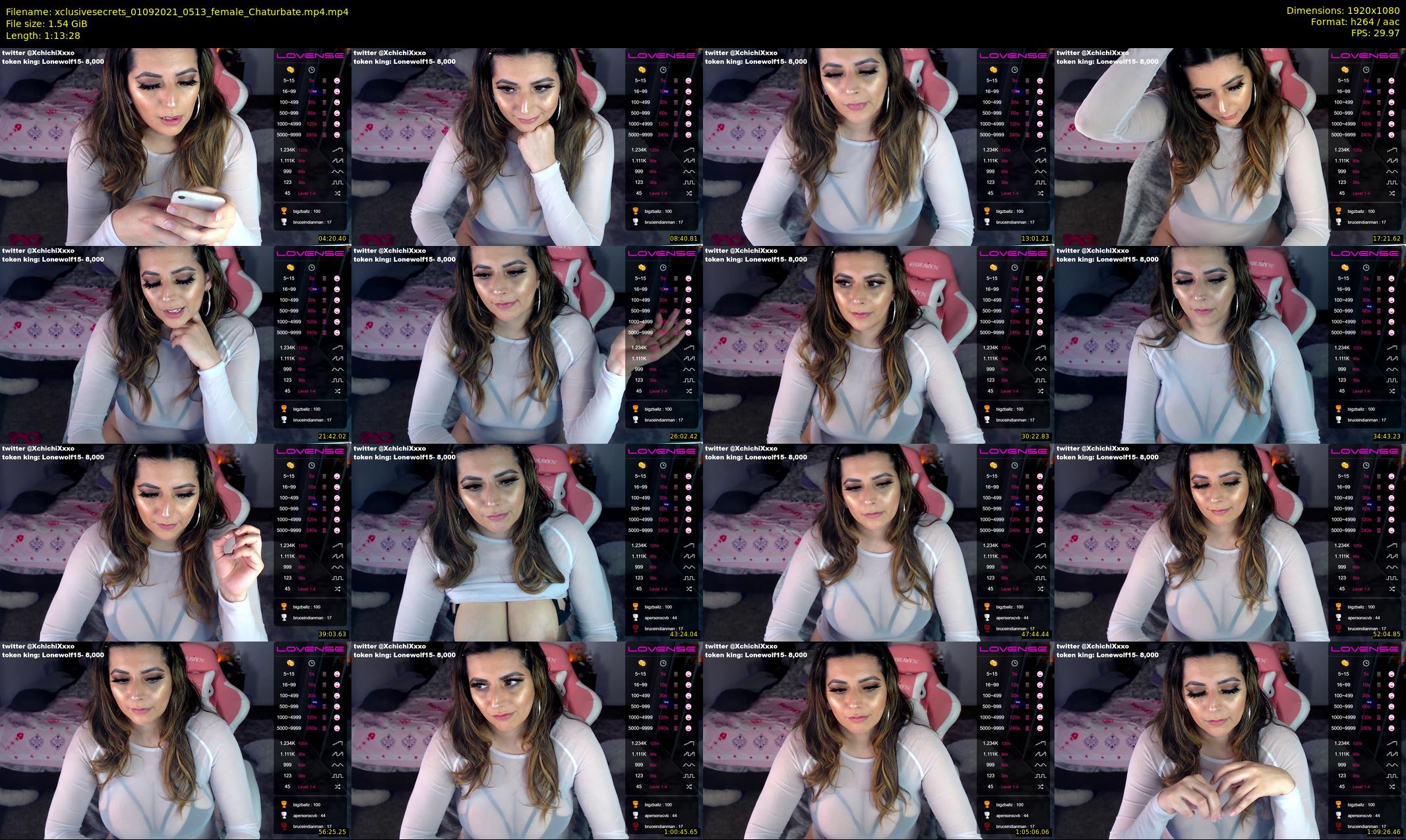 xclusivesecrets — 74 minute Chaturbate female cam show recording, 1080p, Sep 1, 2021