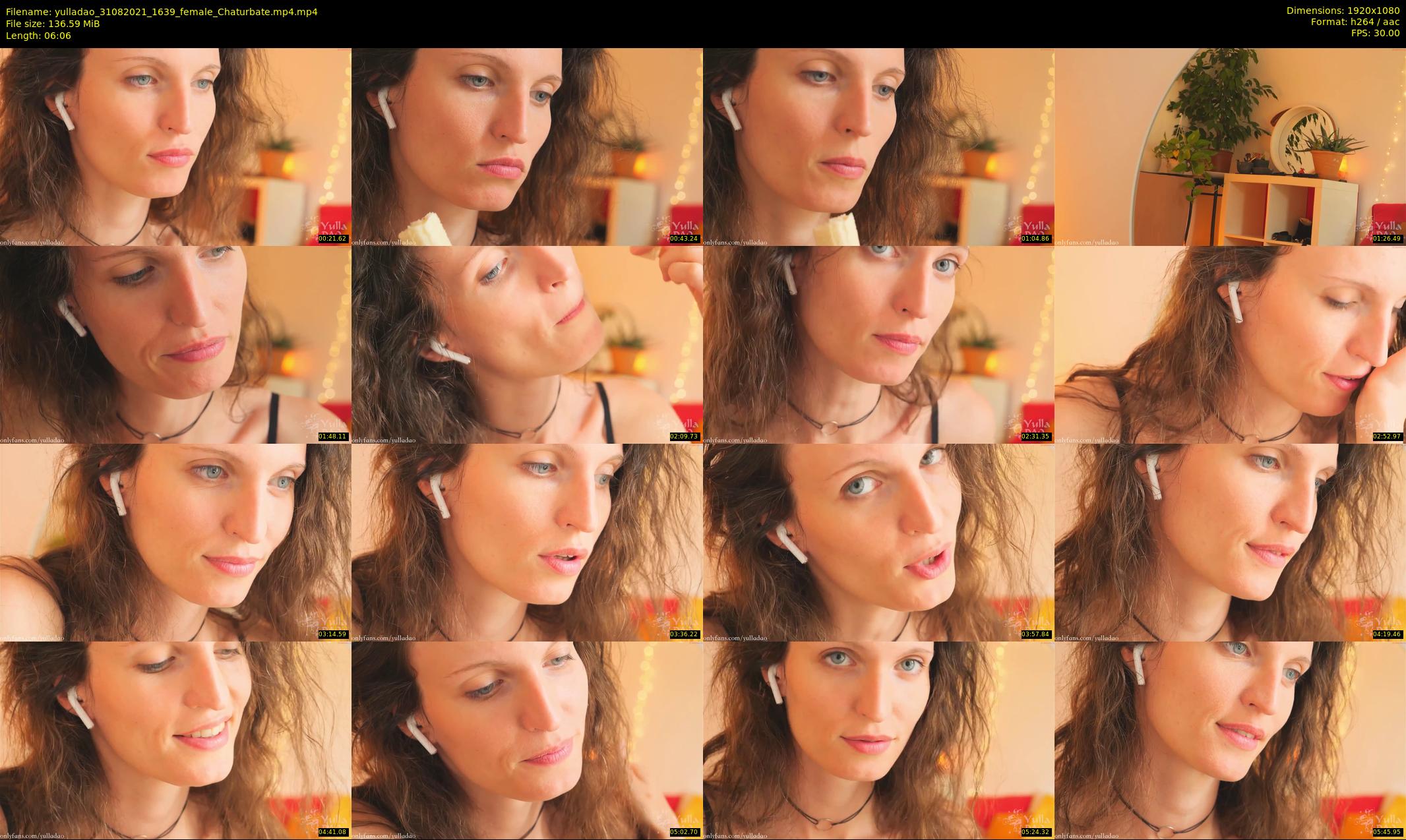 yulladao — 7 minute Chaturbate female cam show recording, 1080p, Aug 31, 2021