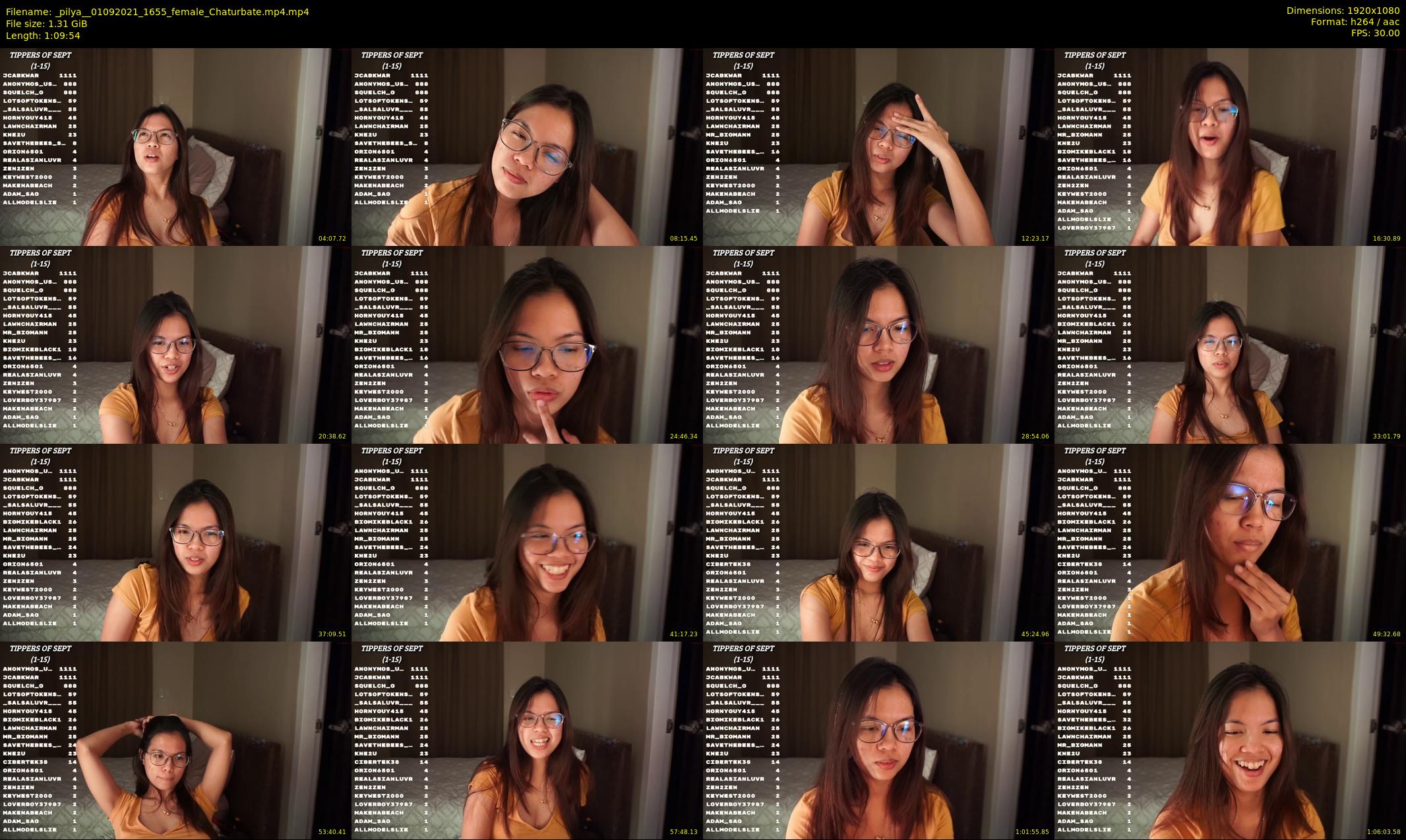 _pilya_ — 70 minute Chaturbate female cam show recording, 1080p, Sep 1, 2021