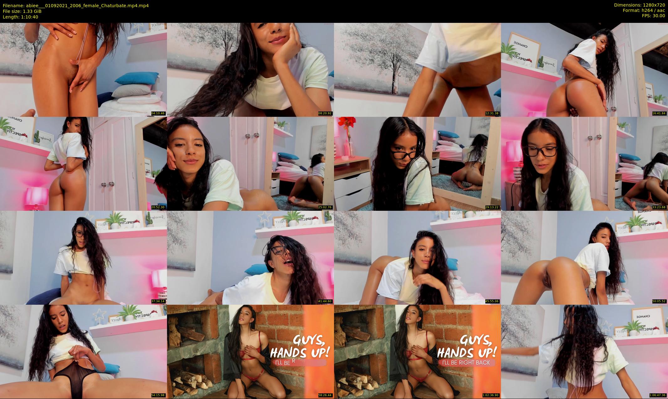 abiee__ — 71 minute Chaturbate female cam show recording, 720p, Sep 1, 2021