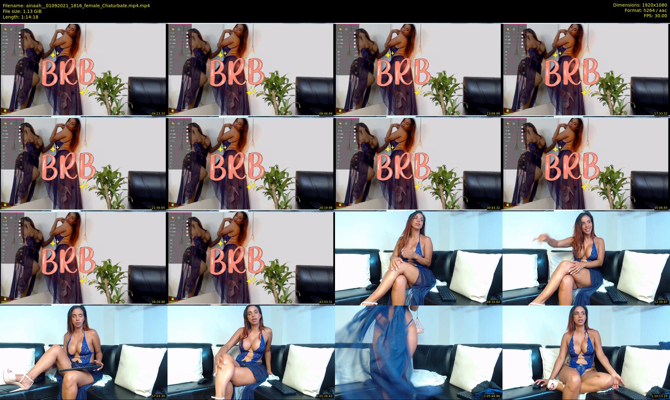 ainaah_ — 75 minute Chaturbate female cam show recording, 1080p, Sep 1, 2021