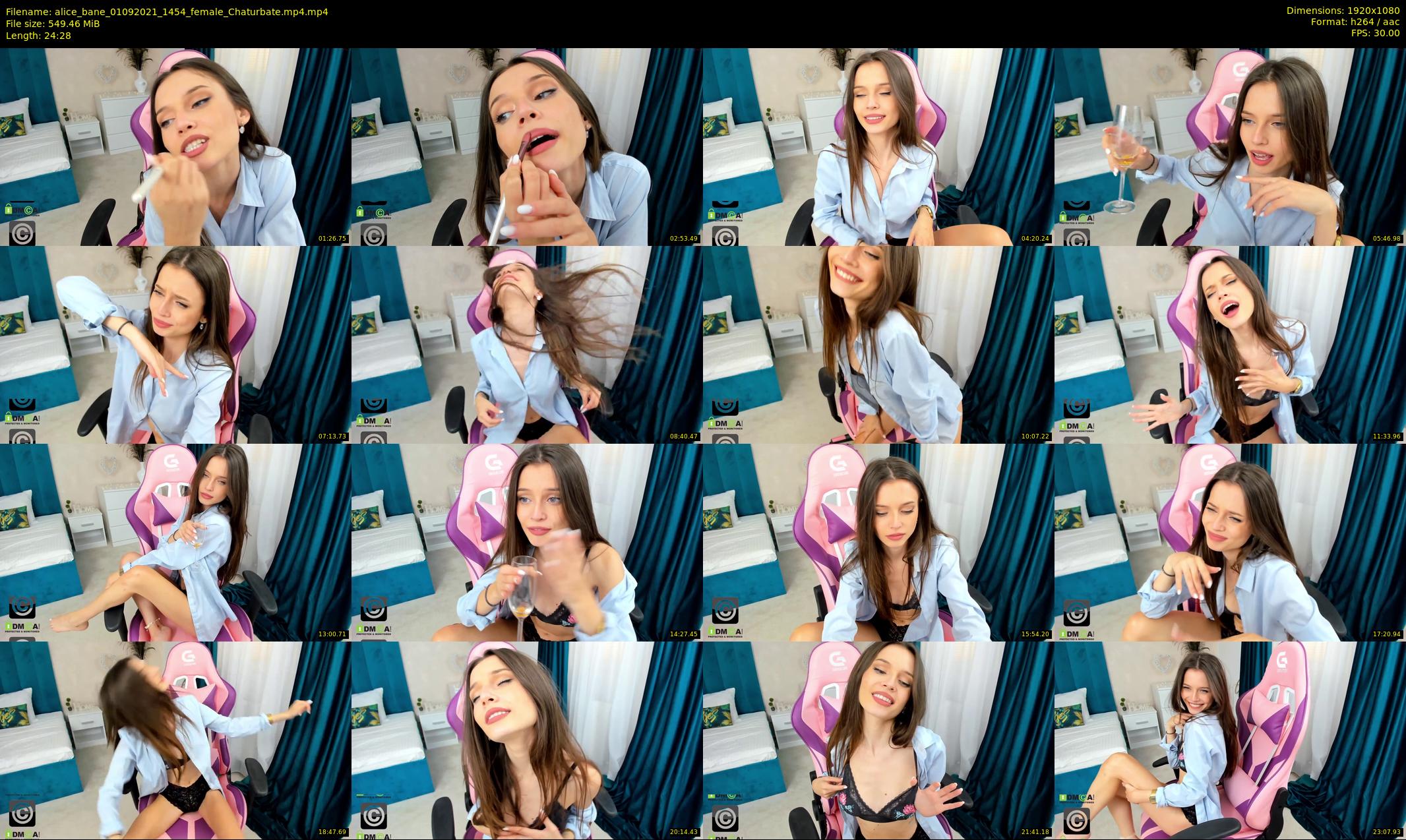 alice_bane — 25 minute Chaturbate female cam show recording, 1080p, Sep 1, 2021