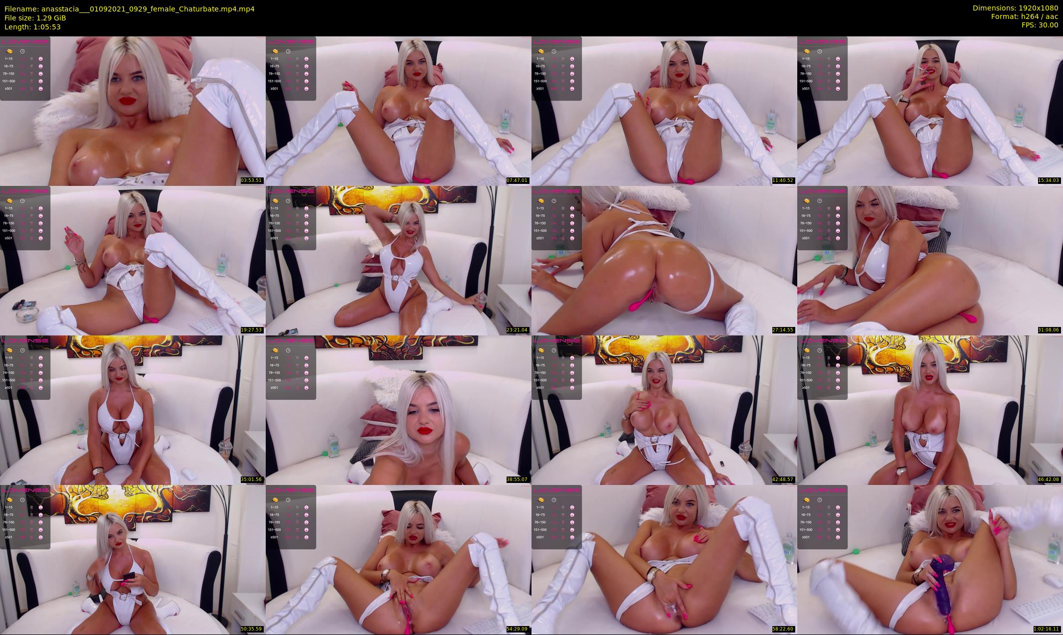 anasstacia__ — 66 minute Chaturbate female cam show recording, 1080p, Sep 1, 2021
