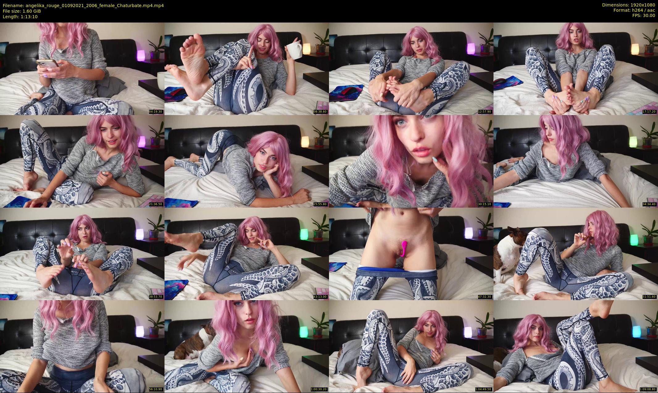 angelika_rouge — 74 minute Chaturbate female cam show recording, 1080p, Sep 1, 2021