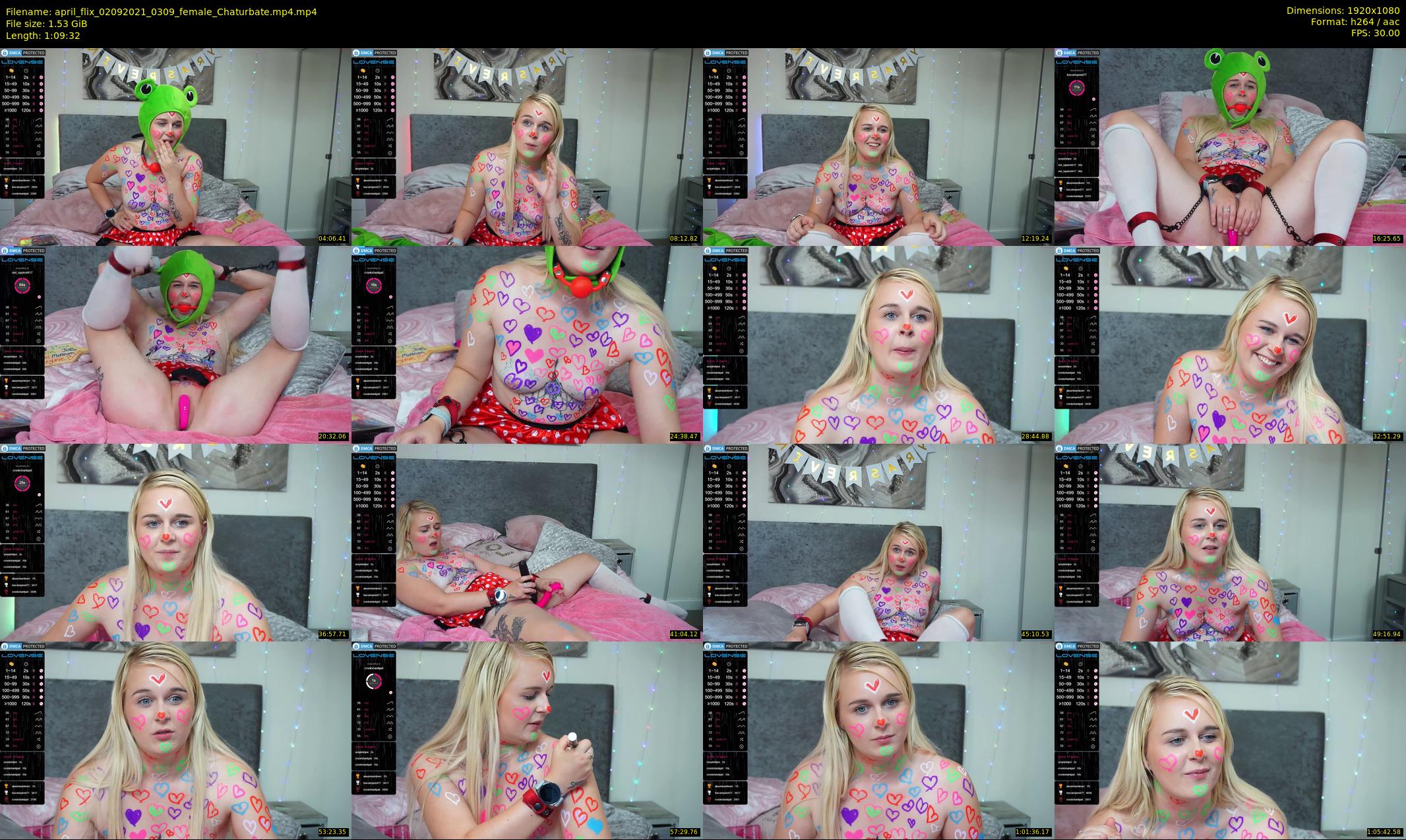 april_flix — 70 minute Chaturbate female cam show recording, 1080p, Sep 2, 2021