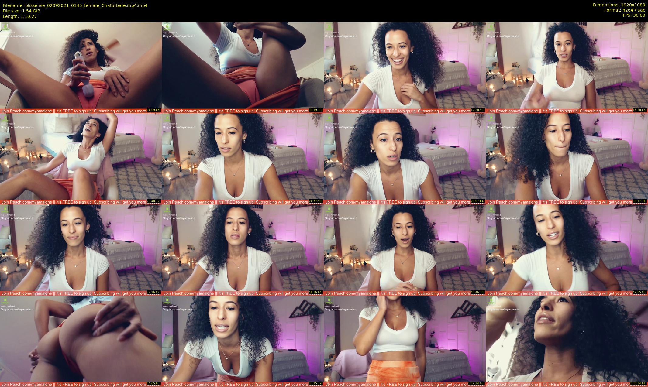 blissense — 71 minute Chaturbate female cam show recording, 1080p, Sep 2, 2021