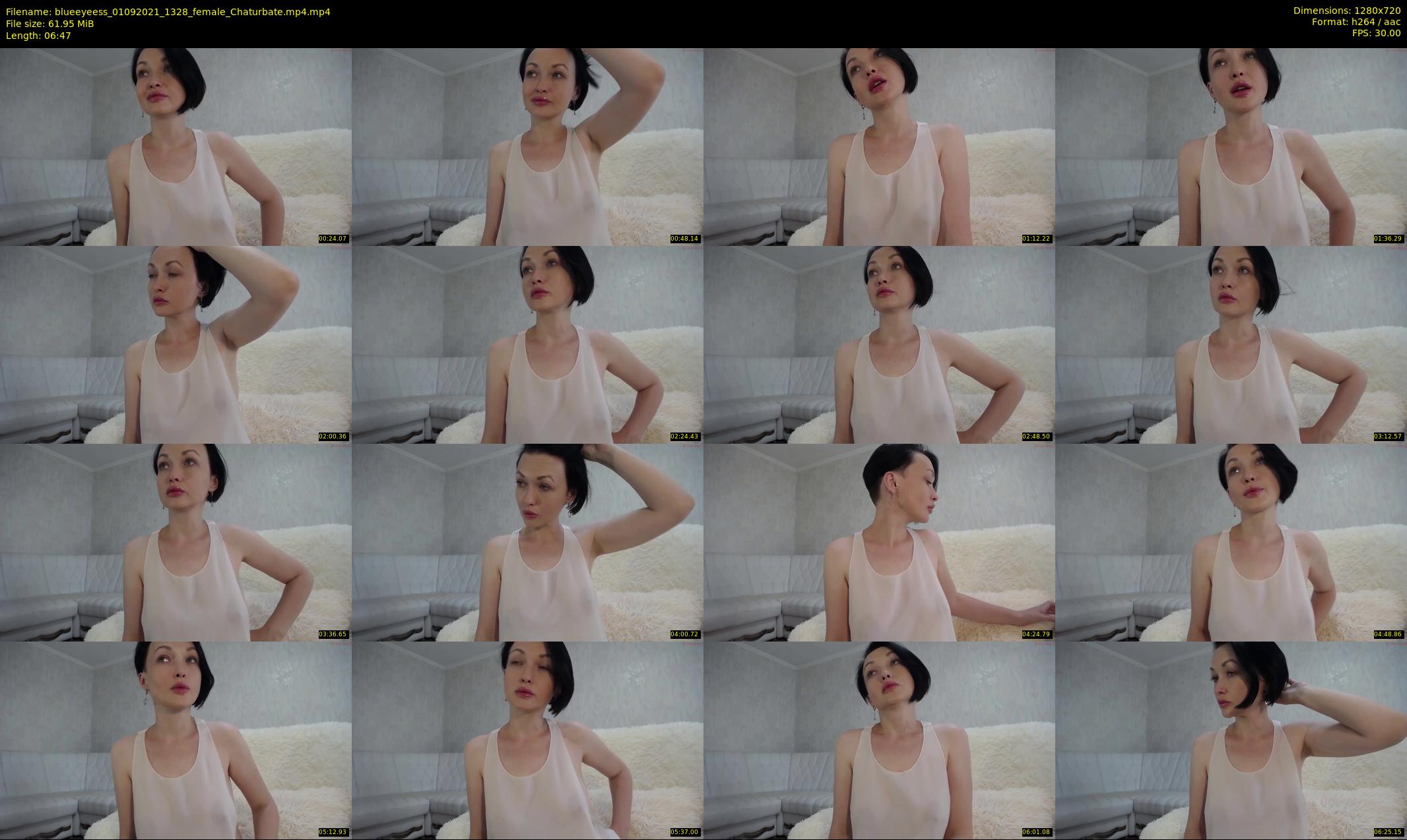 blueeyeess — 7 minute Chaturbate female cam show recording, 720p, Sep 1, 2021