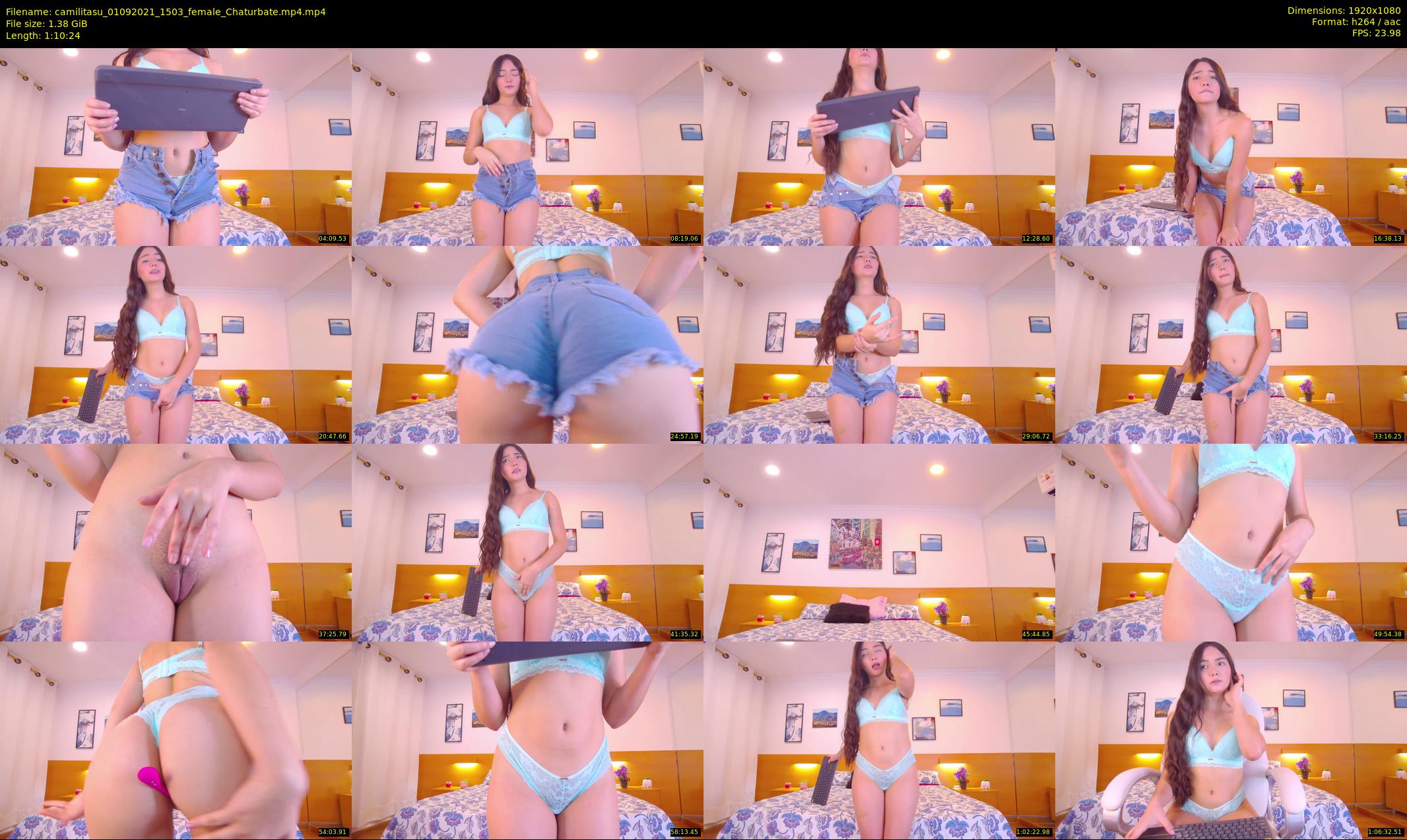 camilitasu — 71 minute Chaturbate female cam show recording, 1080p, Sep 1, 2021