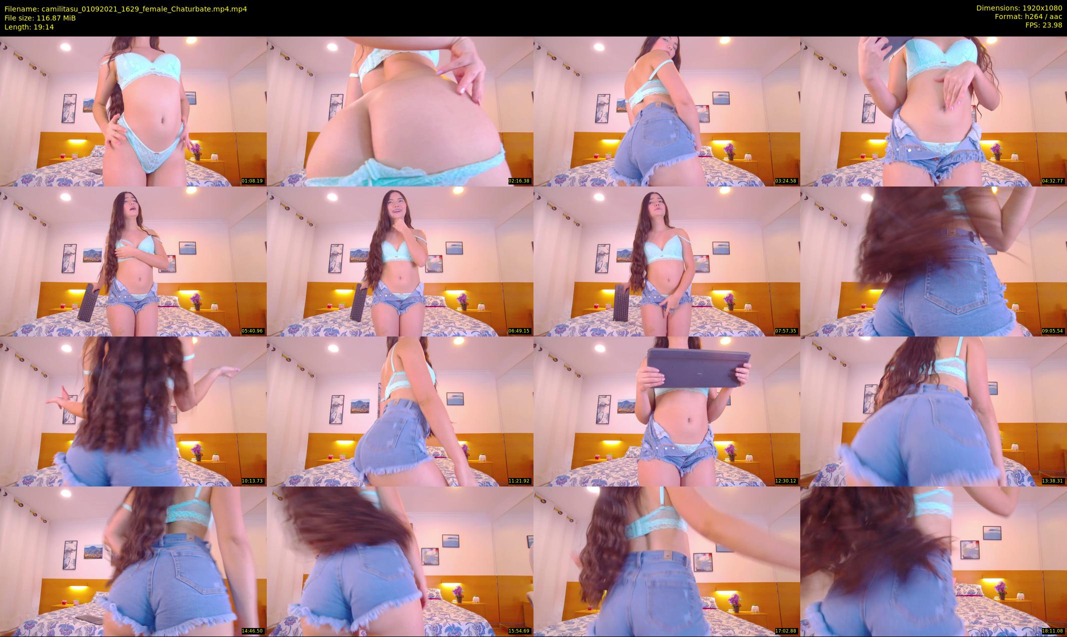 camilitasu — 20 minute Chaturbate female cam show recording, 1080p, Sep 1, 2021
