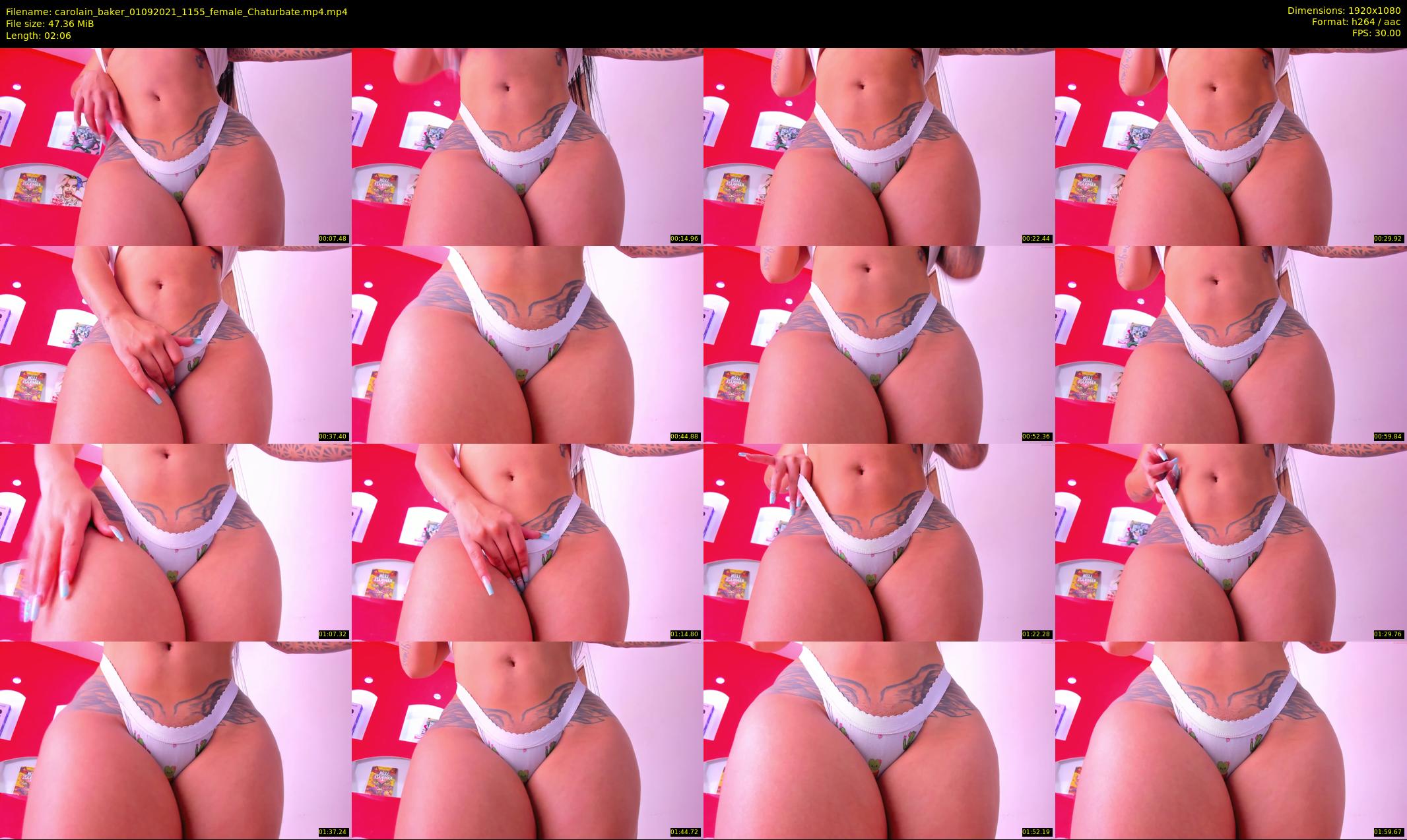 carolain_baker — 3 minute Chaturbate female cam show recording, 1080p, Sep 1, 2021