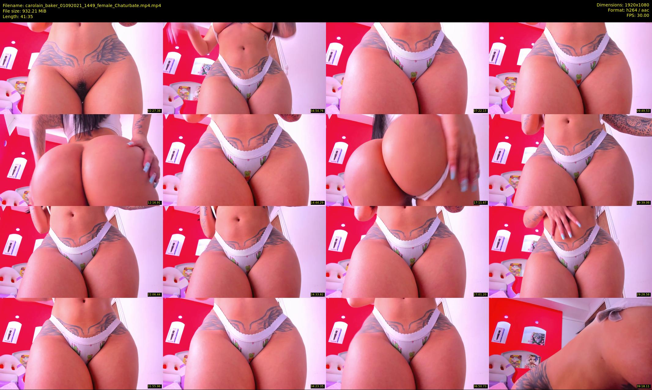 carolain_baker — 42 minute Chaturbate female cam show recording, 1080p, Sep 1, 2021