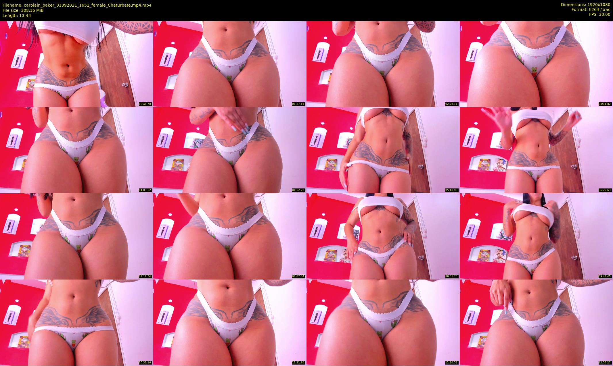 carolain_baker — 14 minute Chaturbate female cam show recording, 1080p, Sep 1, 2021