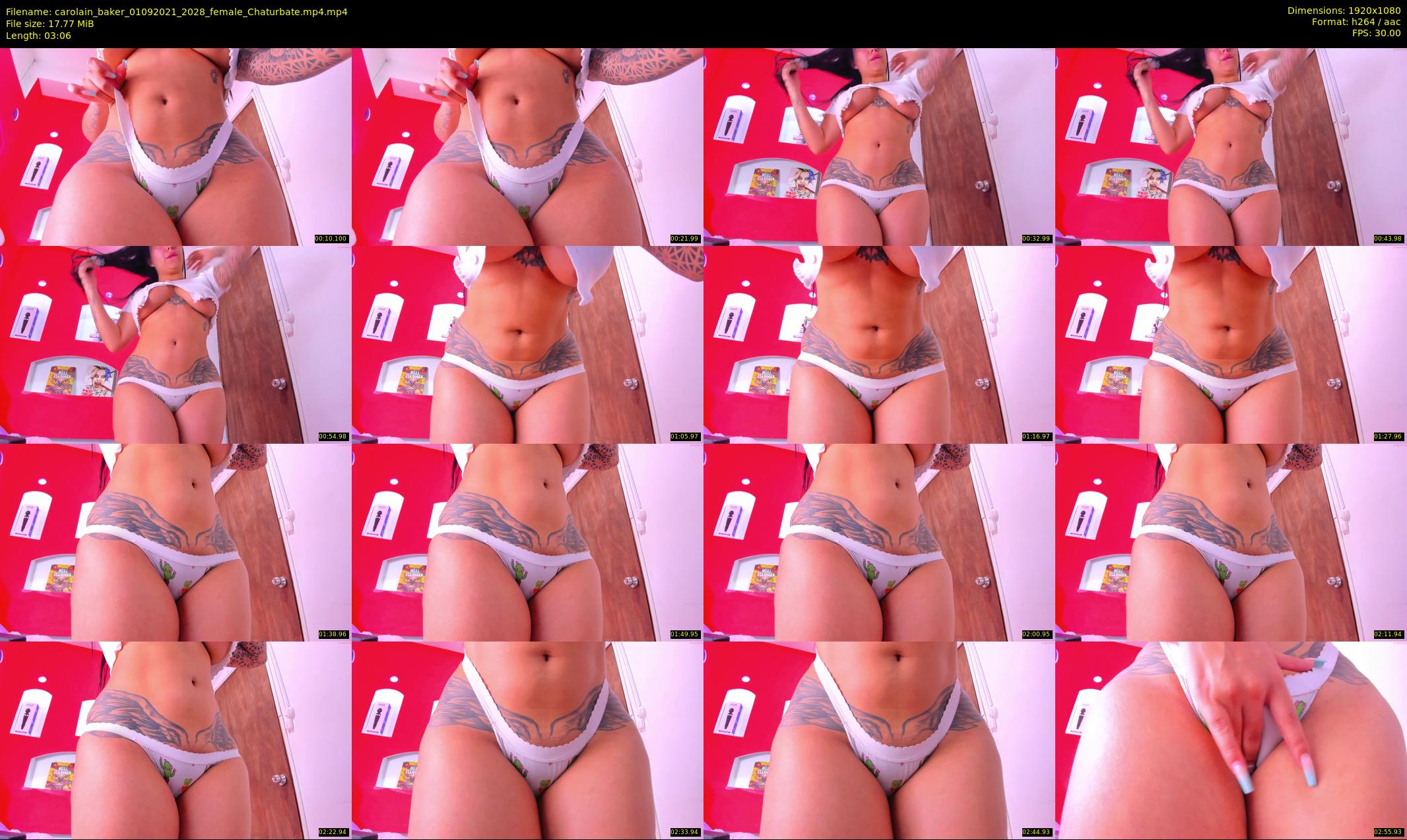 carolain_baker — 4 minute Chaturbate female cam show recording, 1080p, Sep 1, 2021