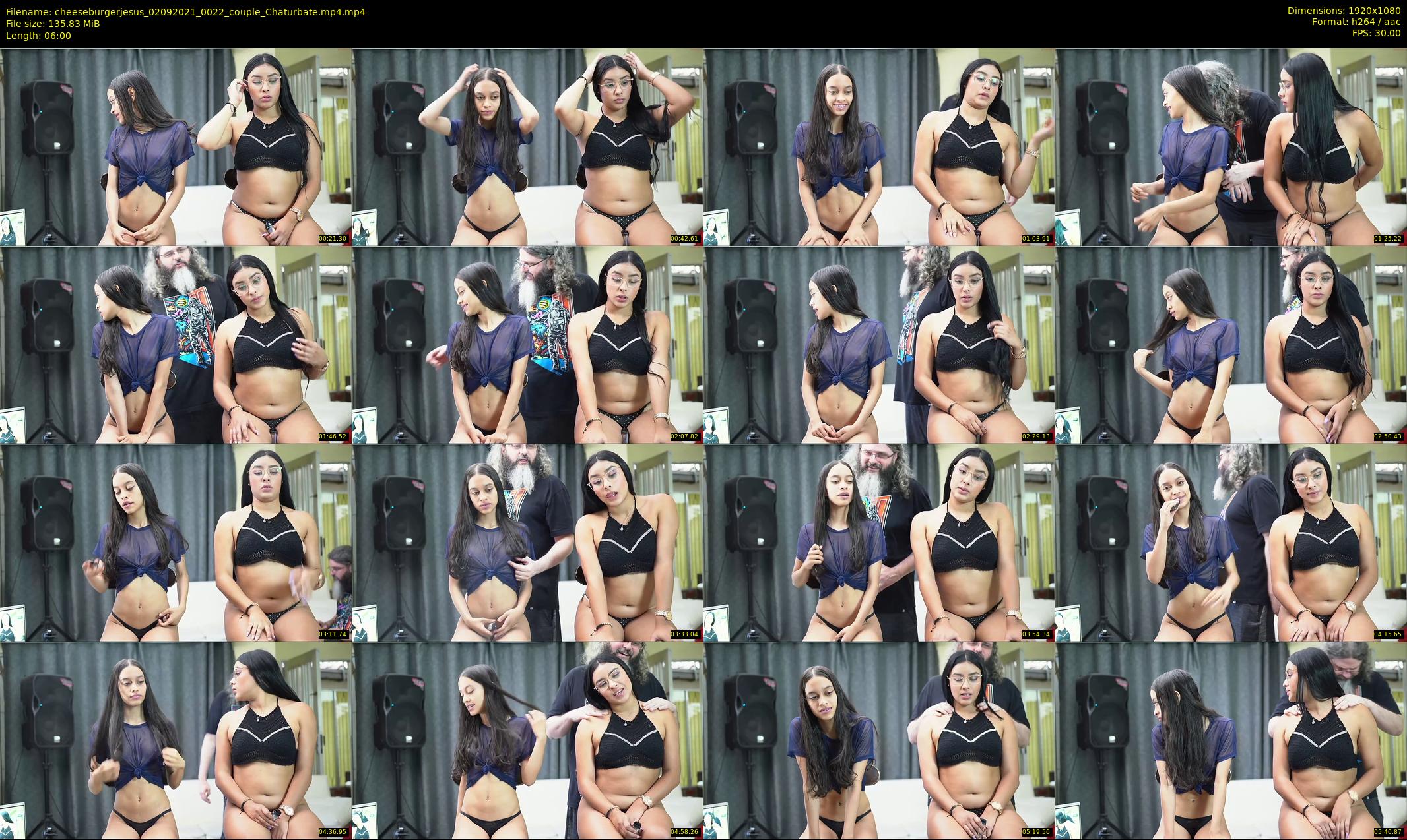 cheeseburgerjesus — 6 minute Chaturbate couple cam show recording, 1080p, Sep 2, 2021