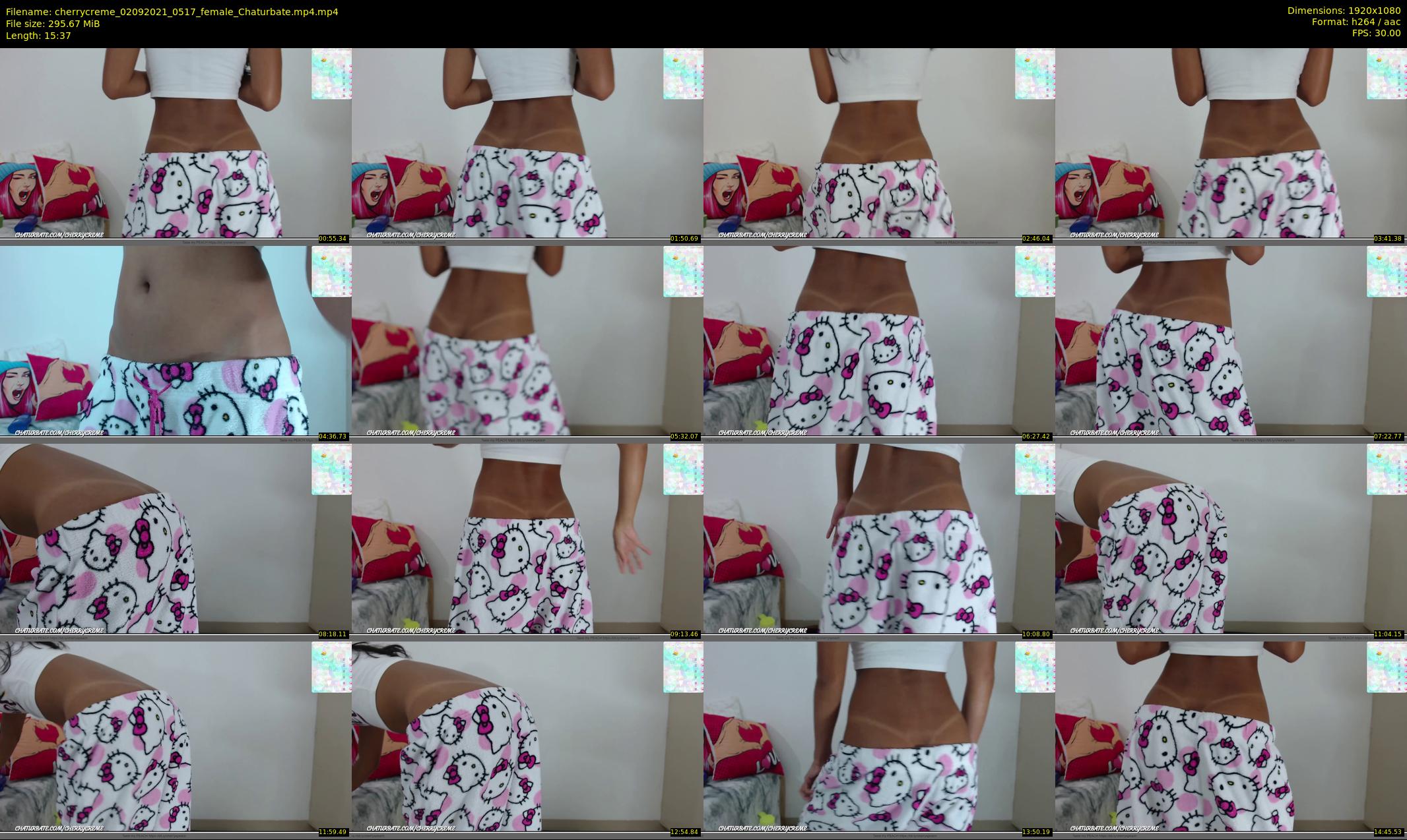 cherrycreme — 16 minute Chaturbate female cam show recording, 1080p, Sep 2, 2021